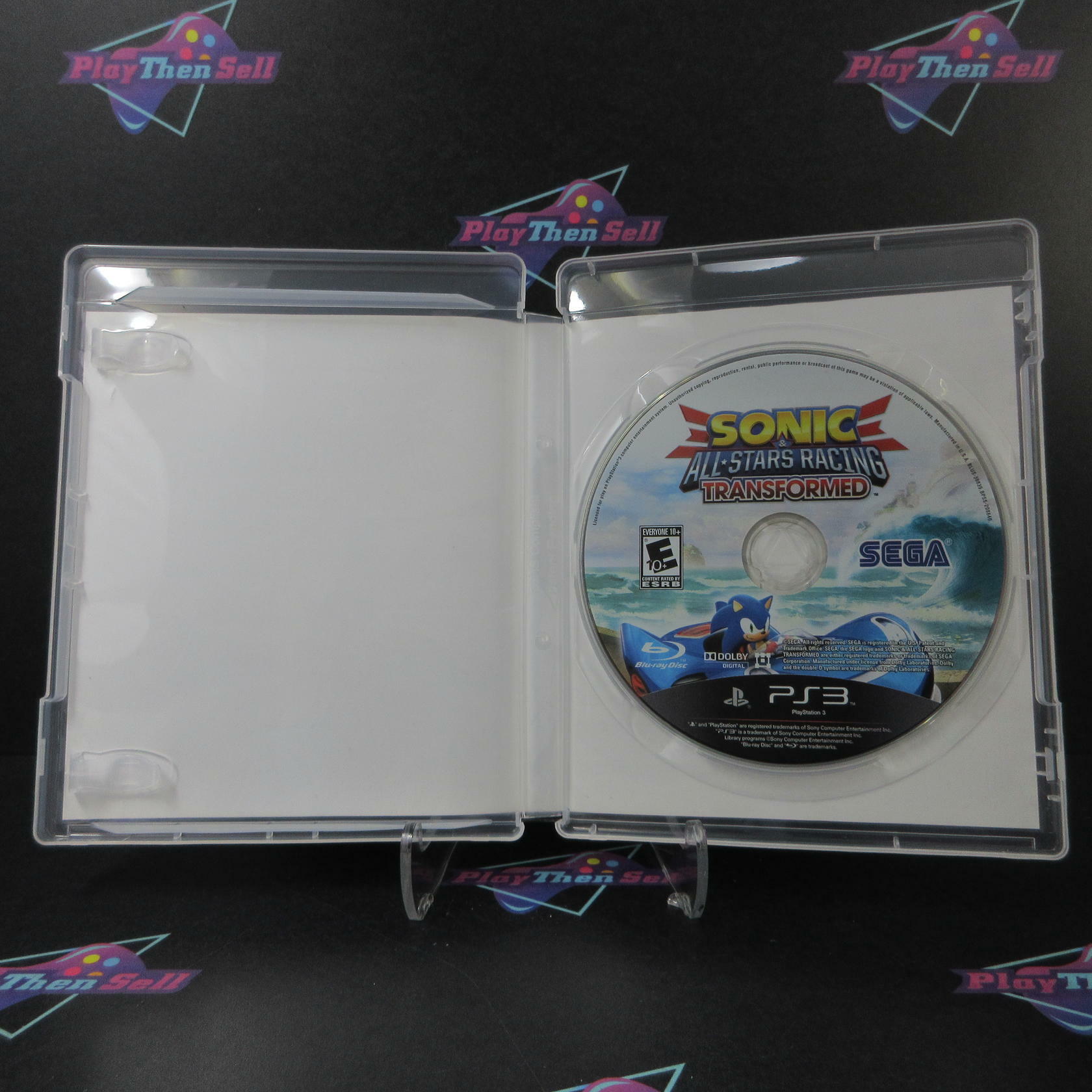Sonic & All-Stars Racing Transformed Bonus Edition PS3 AD/NM - Very Good