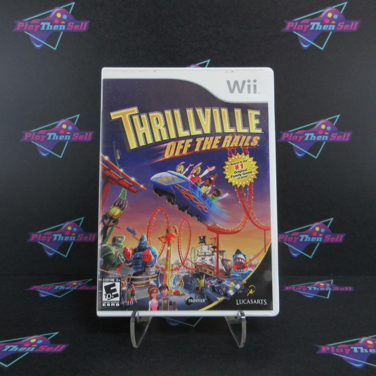 Thrillville Off the Rails Nintendo Wii - Like New
