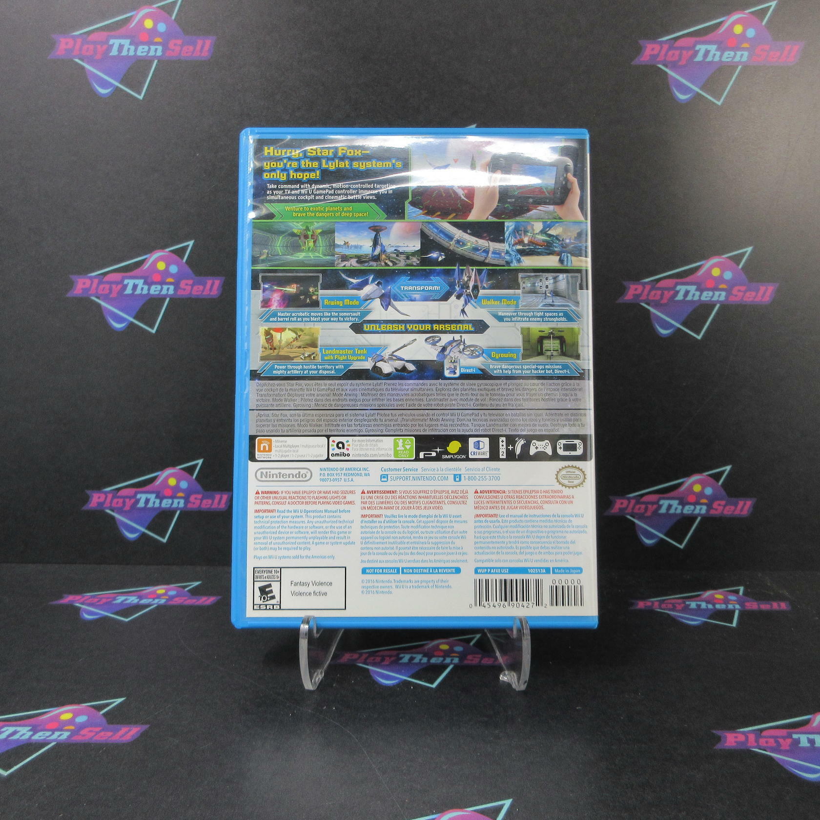 Star Fox Zero Nintendo Wii U - Like New