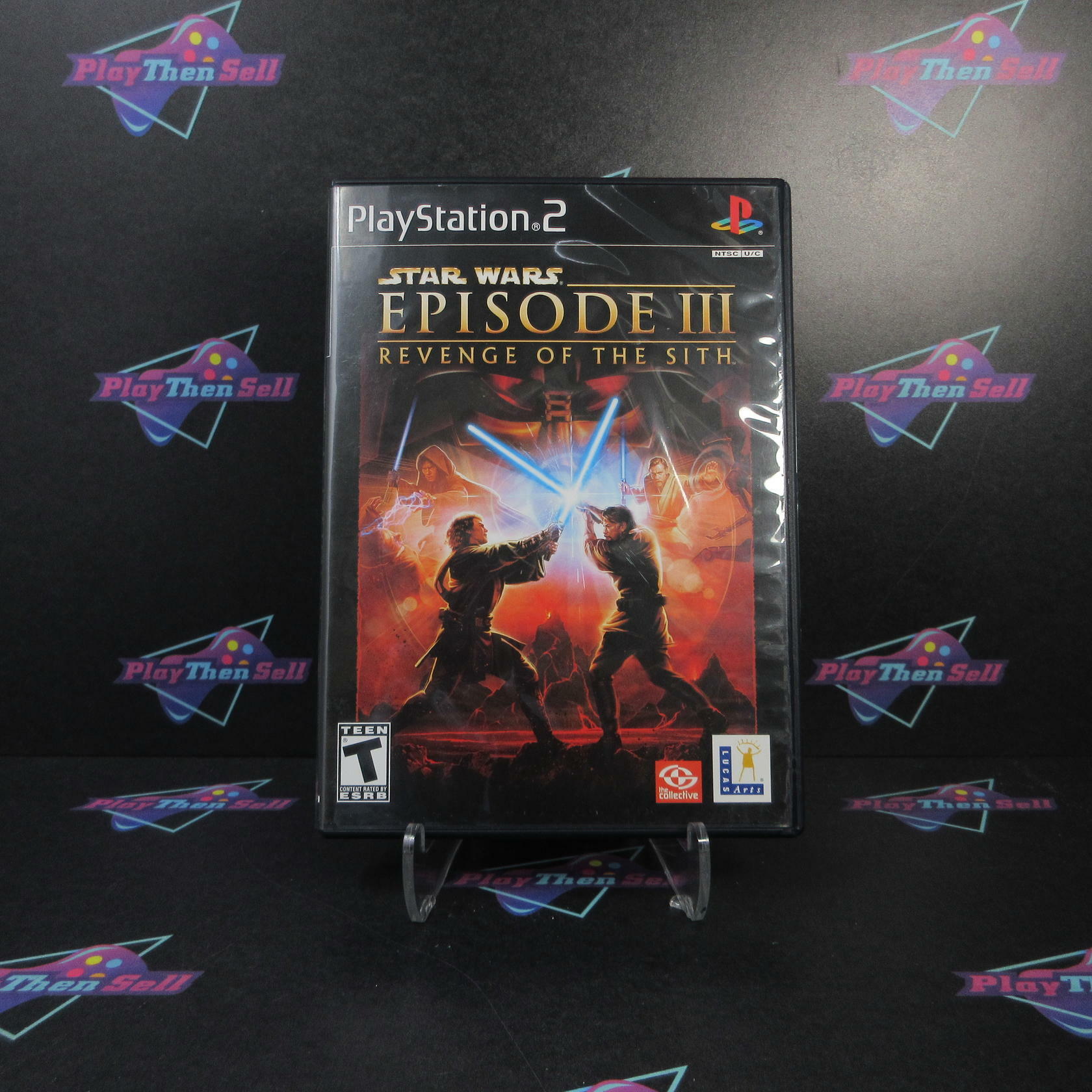 Star Wars Episode III Revenge of the Sith PS2 PlayStation 2 DD/NM - Very Good