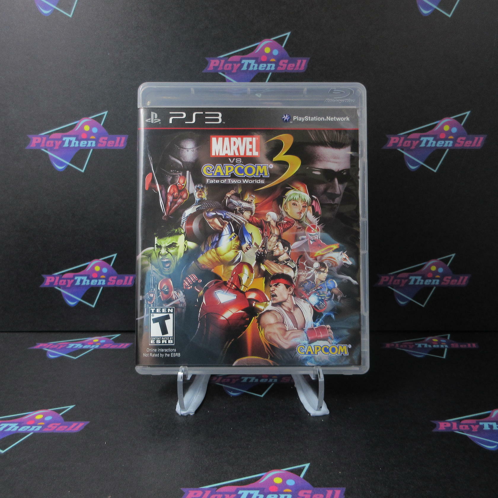 Marvel vs Capcom 3 Fate of Two Worlds PS3 PlayStation 3 - Like New