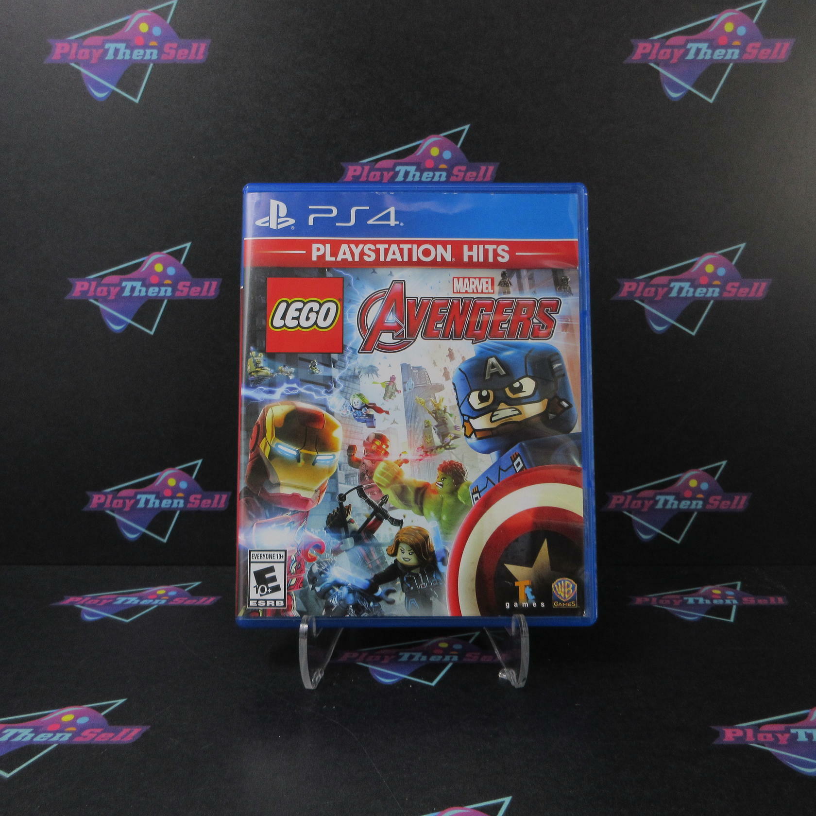 LEGO Marvel Avengers PlayStation Hits PS4 PlayStation 4 AD Complete CIB - Very Good