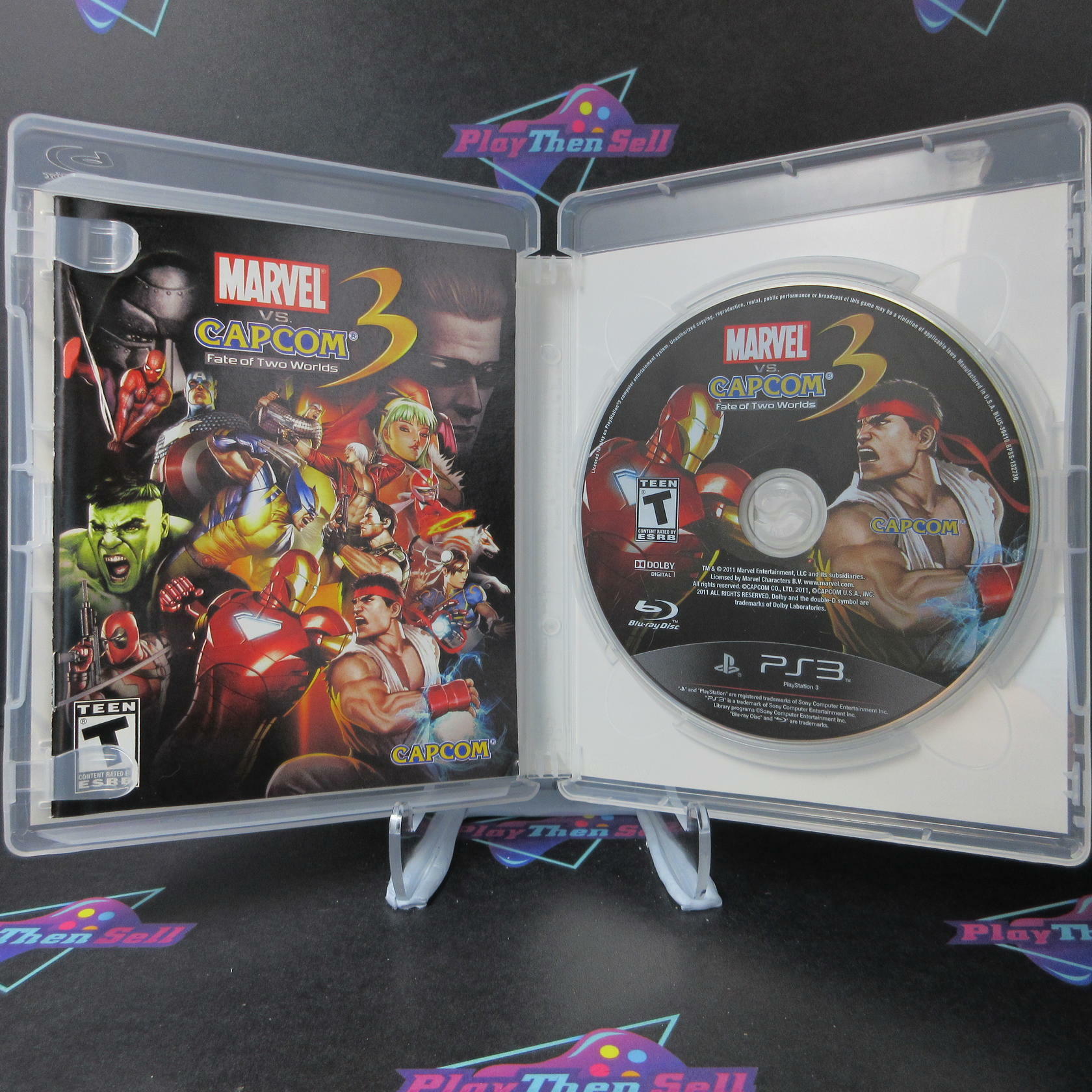 Marvel vs Capcom 3 Fate of Two Worlds PS3 PlayStation 3 - Like New