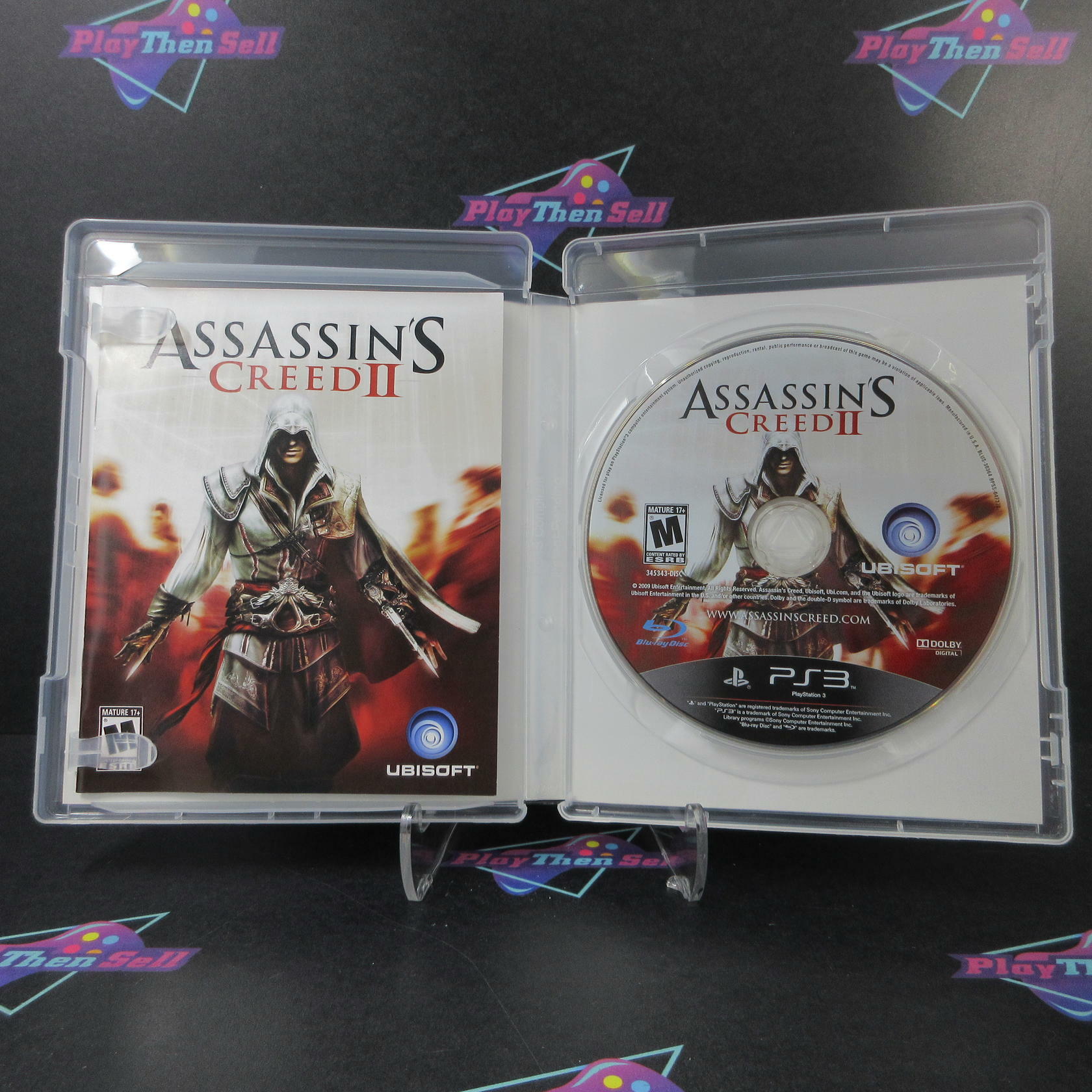 Assassin's Creed II 2 PS3 PlayStation 3 + Bonus Disc - Like New