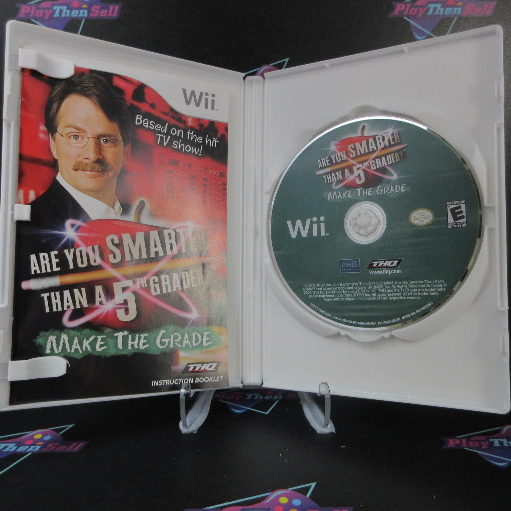 Are You Smarter than a 5th Grader Make the Grade - Nintendo Wii - Like New