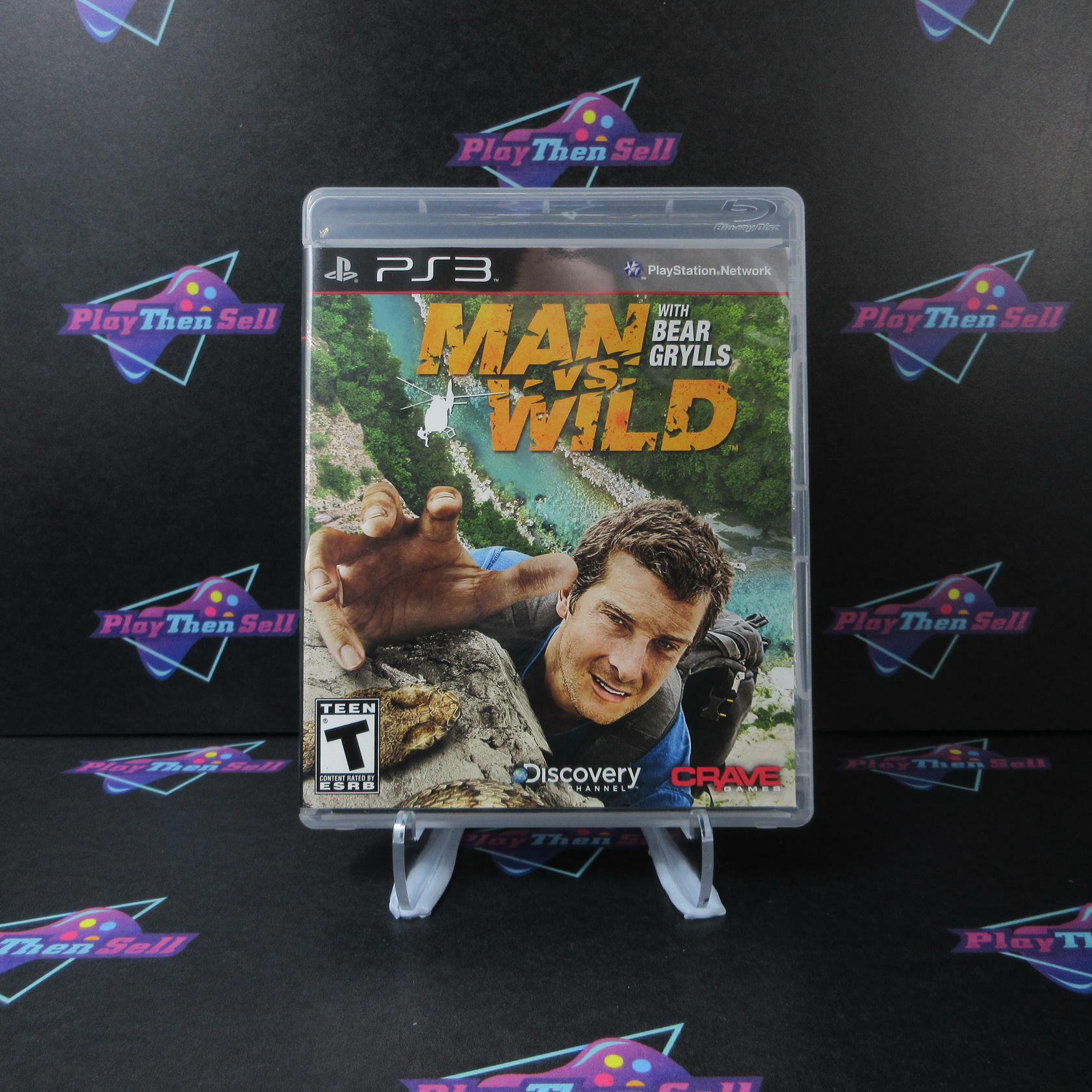 Man vs Wild PS3 PlayStation 3 - Like New
