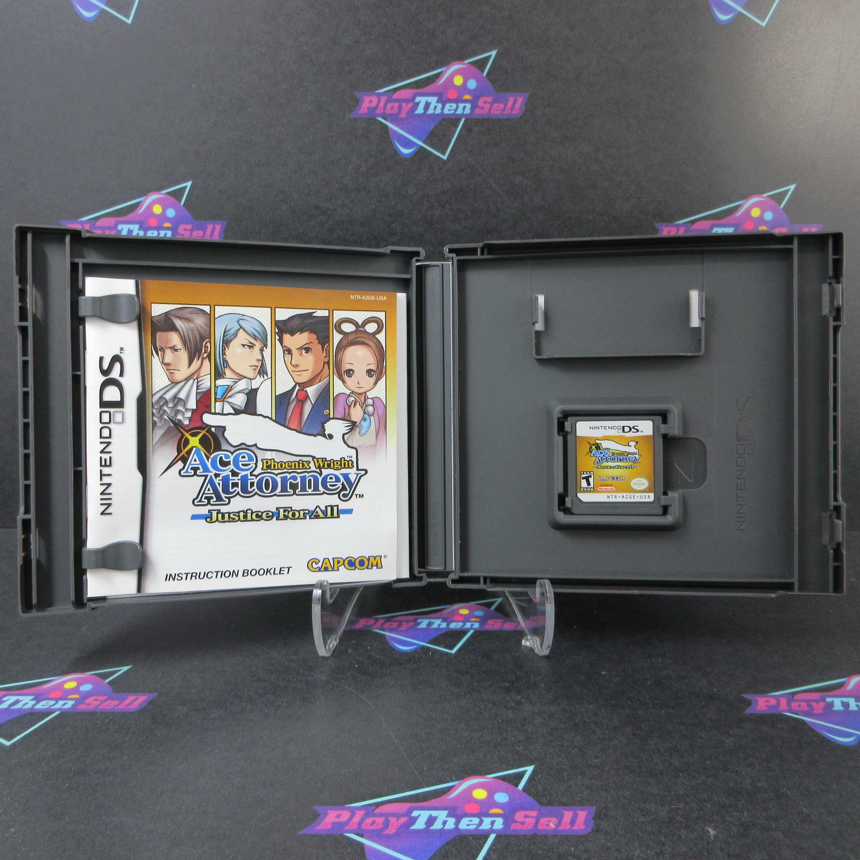 Phoenix Wright, Ace Attorney Justice For All Nintendo DS - Like New
