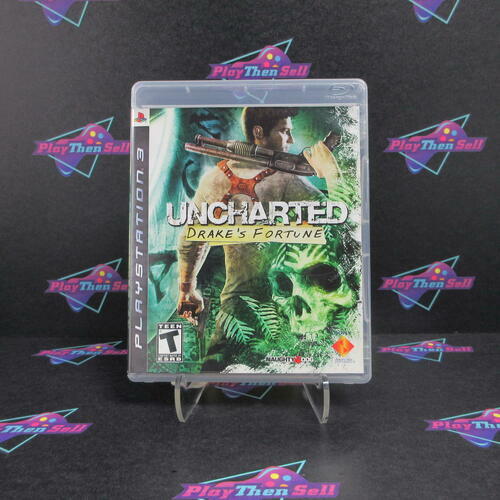 Uncharted Drake's Fortune PS3 PlayStation 3 + Reg Card - Like New