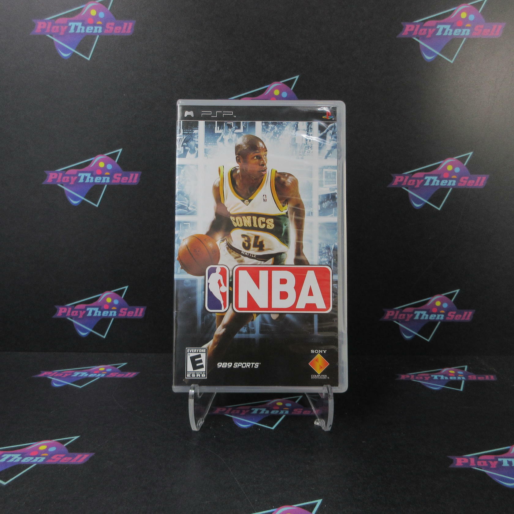 NBA Sony PSP Clear UMD + Reg Card - Like New