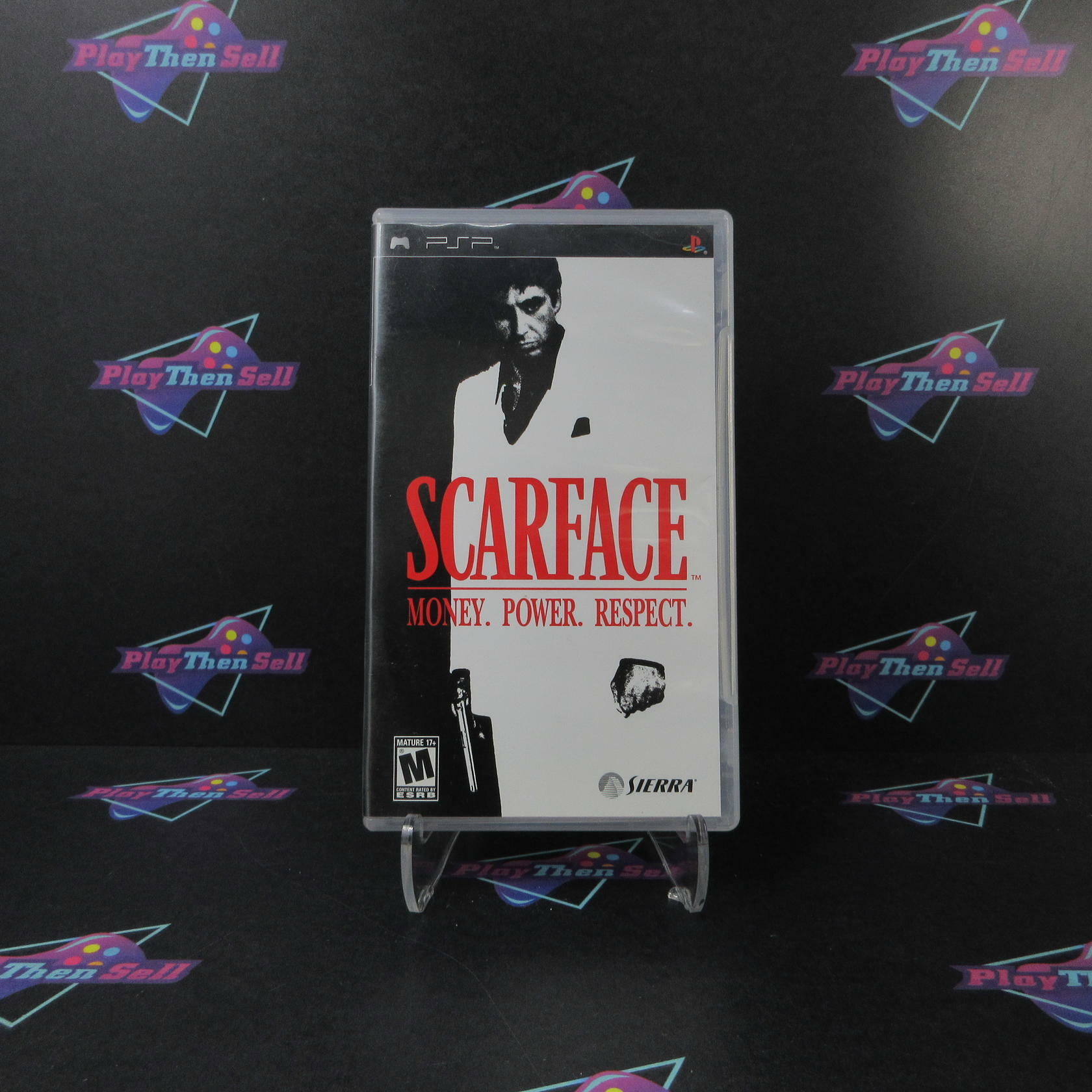 Scarface Money Power Respect Sony PSP GH Disc - Like New
