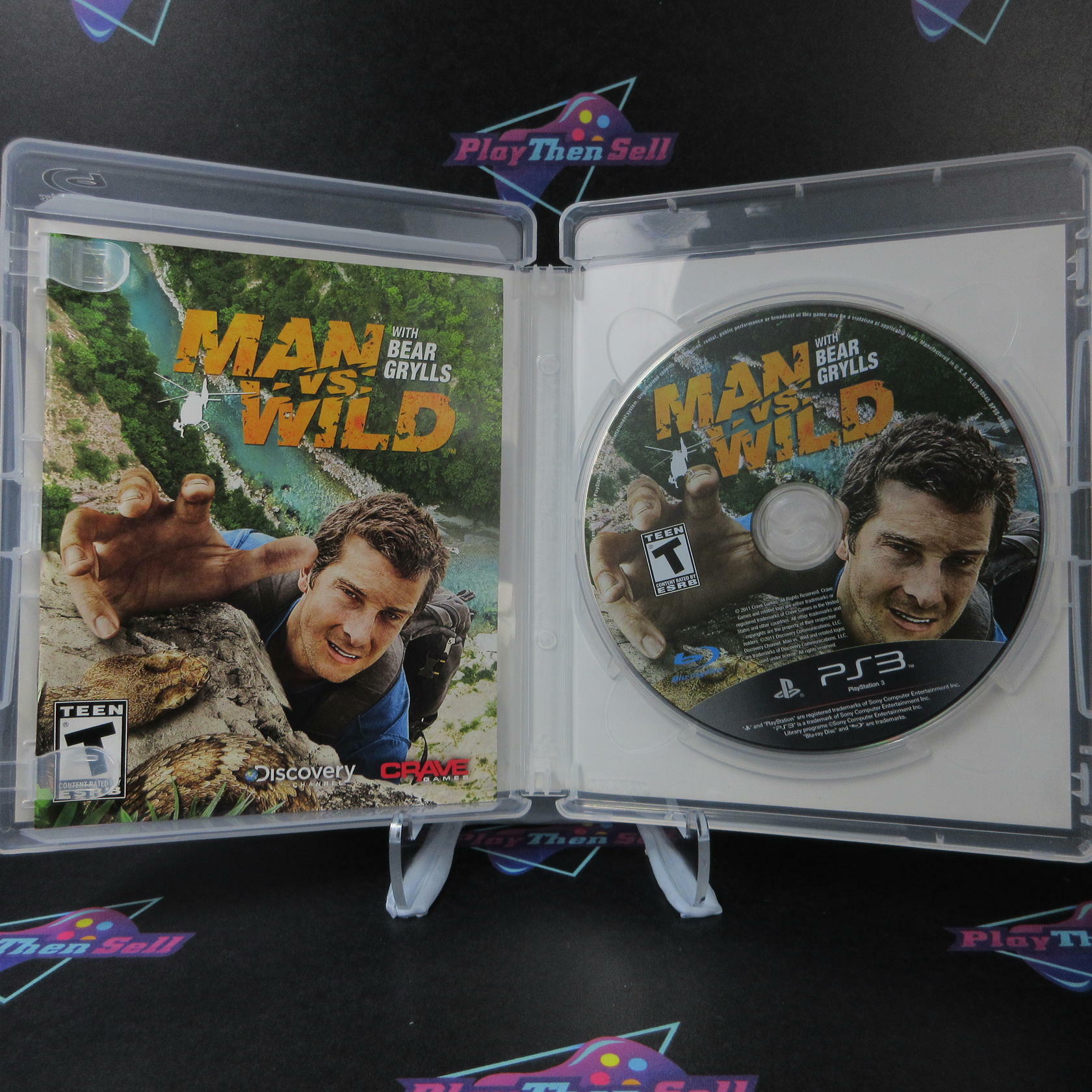 Man vs Wild PS3 PlayStation 3 - Like New