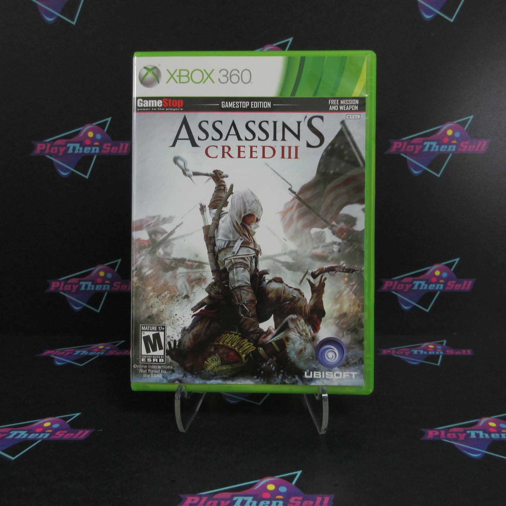 Assassin's Creed 3 GameStop Edition Xbox 360 - Like New