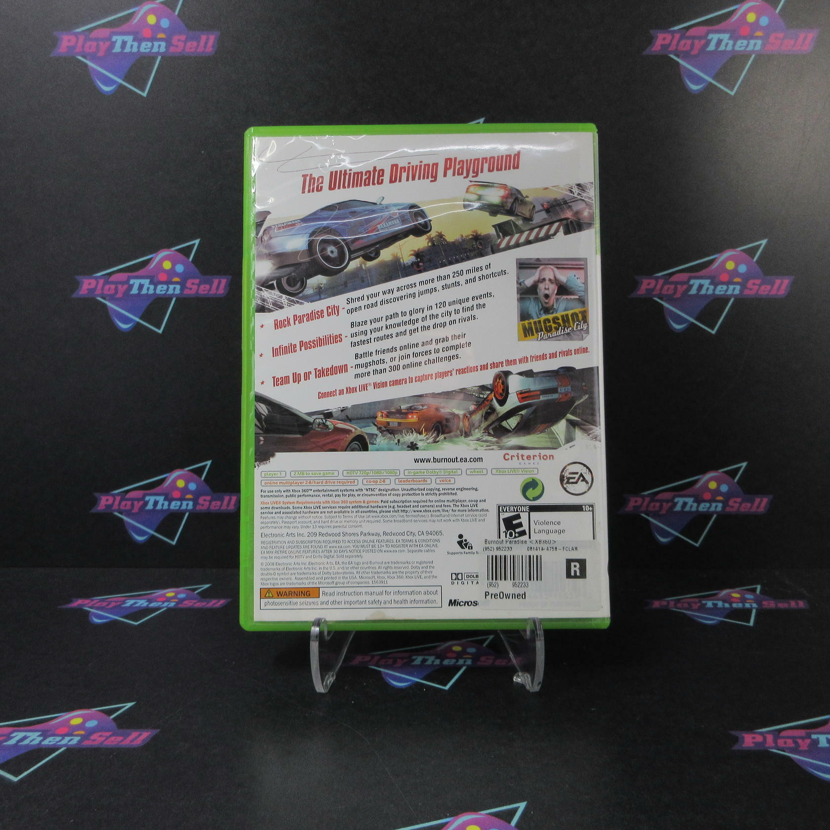Burnout Paradise Xbox 360 AD/NM - Very Good