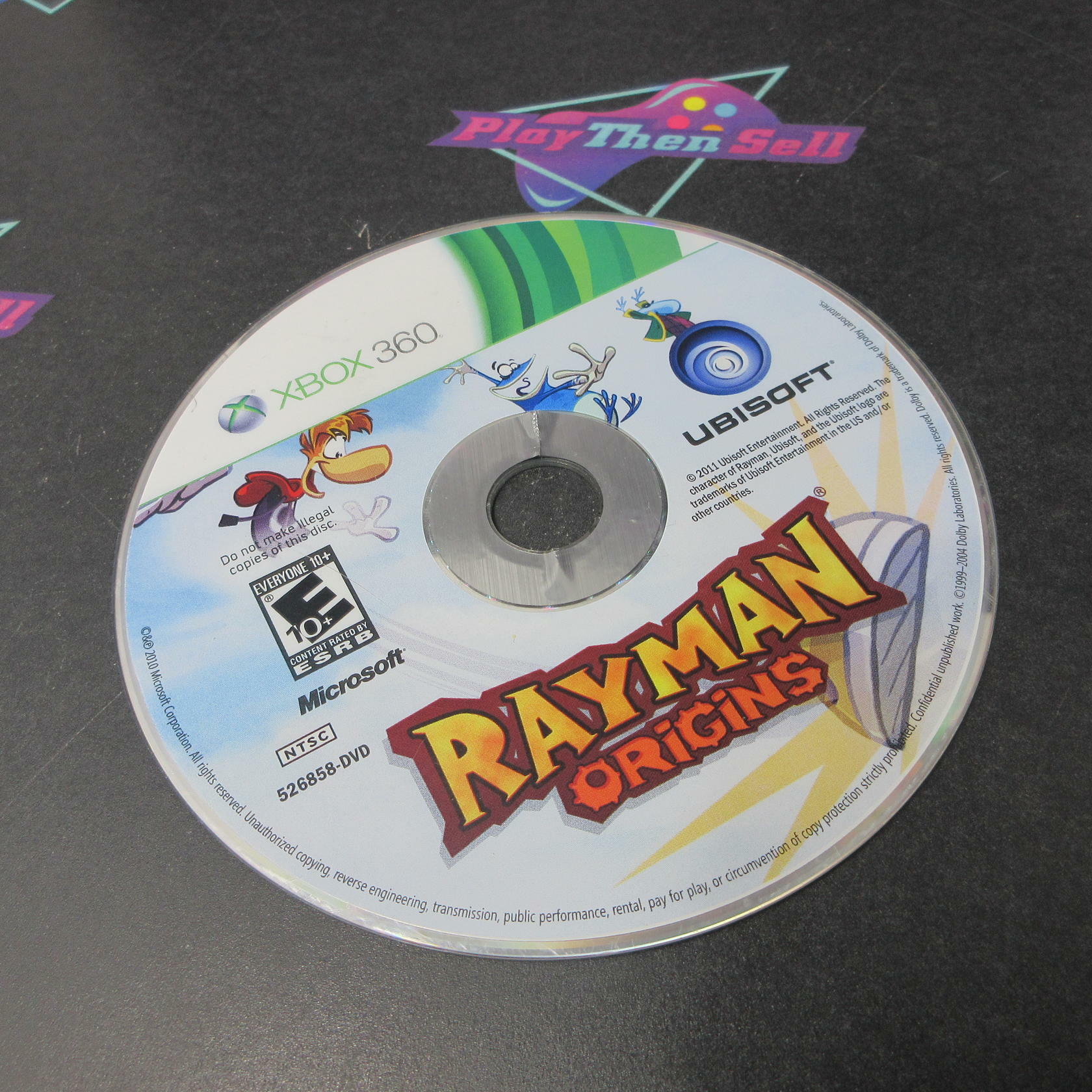 Rayman Origins Xbox 360 DD/NM - Very Good