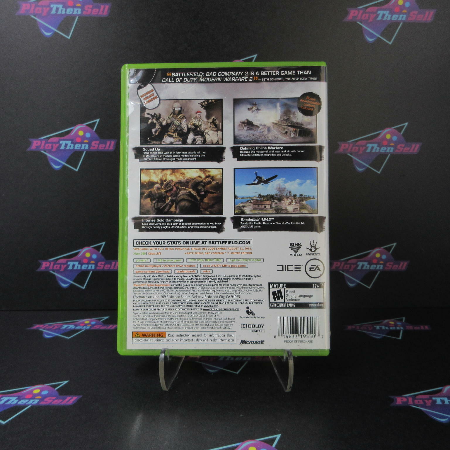 Battlefield Bad Company 2 Ultimate Edition Xbox 360 - Like New