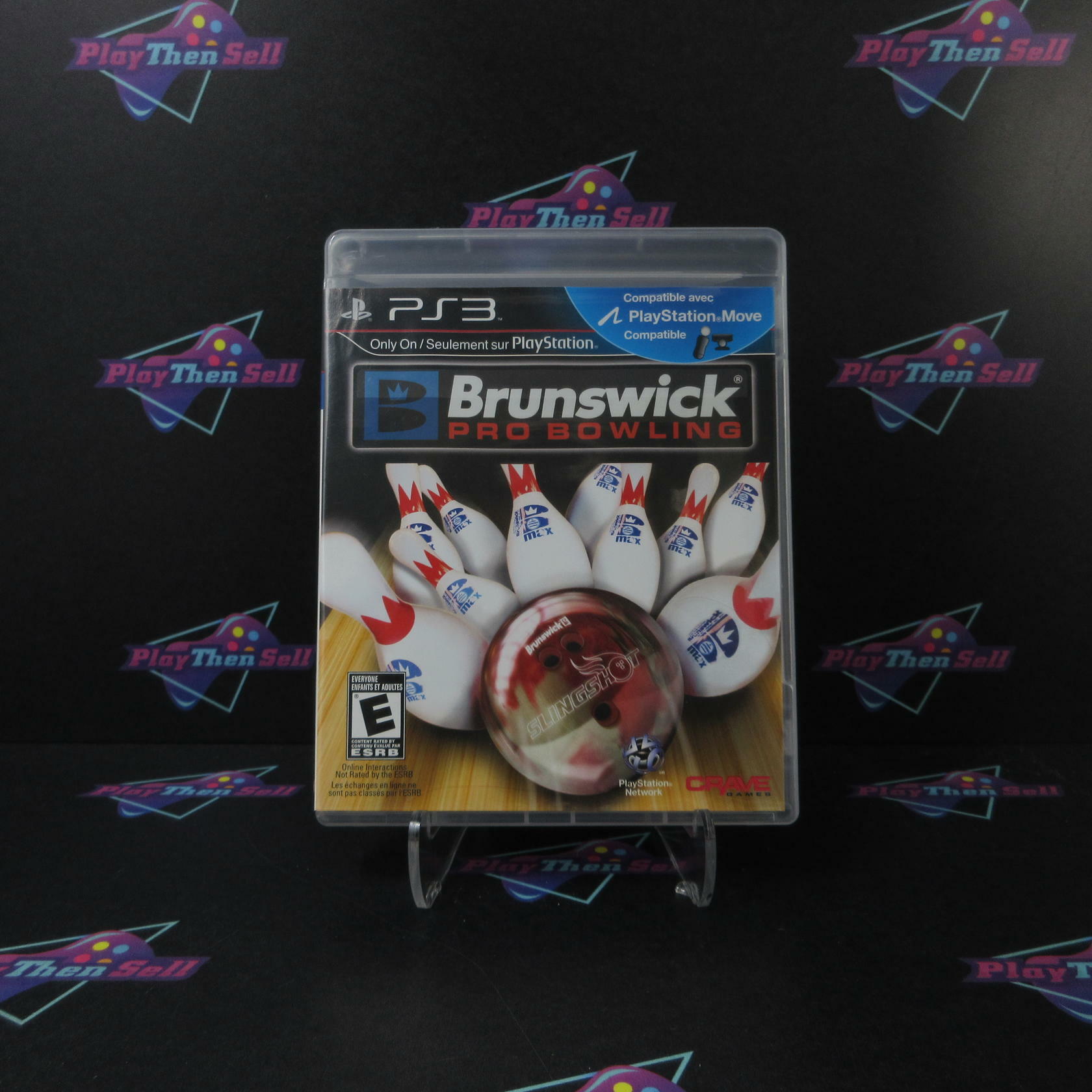 Brunswick Pro Bowling PS3 PlayStation 3 AD Complete CIB - Very Good