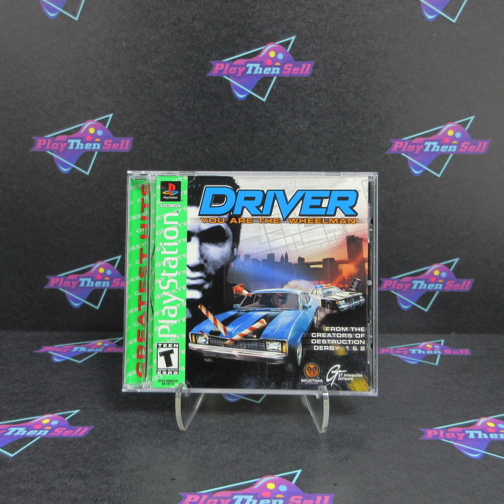 Driver PS1 PlayStation 1 Greatest Hits - Like New