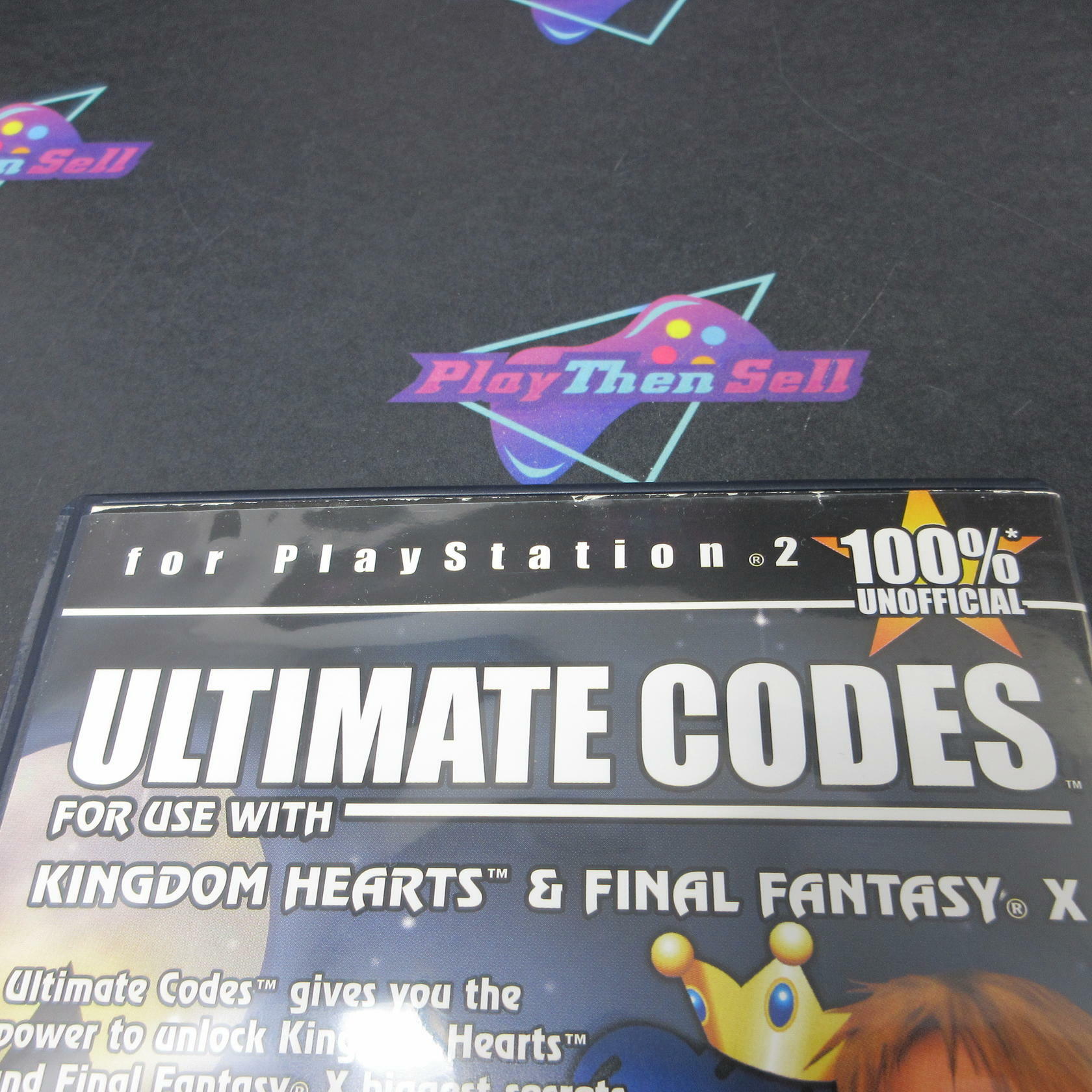 Ultimate Codes Kingdom Hearts & Final Fantasy X PS2 PlayStation 2 AD/NM - Very Good