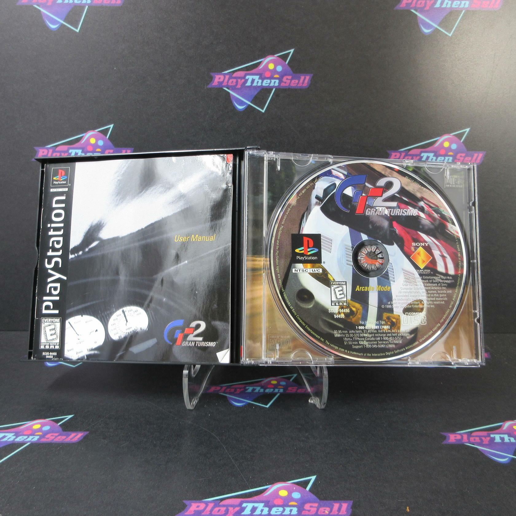 Gran Turismo 2 PS1 PlayStation 1 MD Complete CIB - Very Good