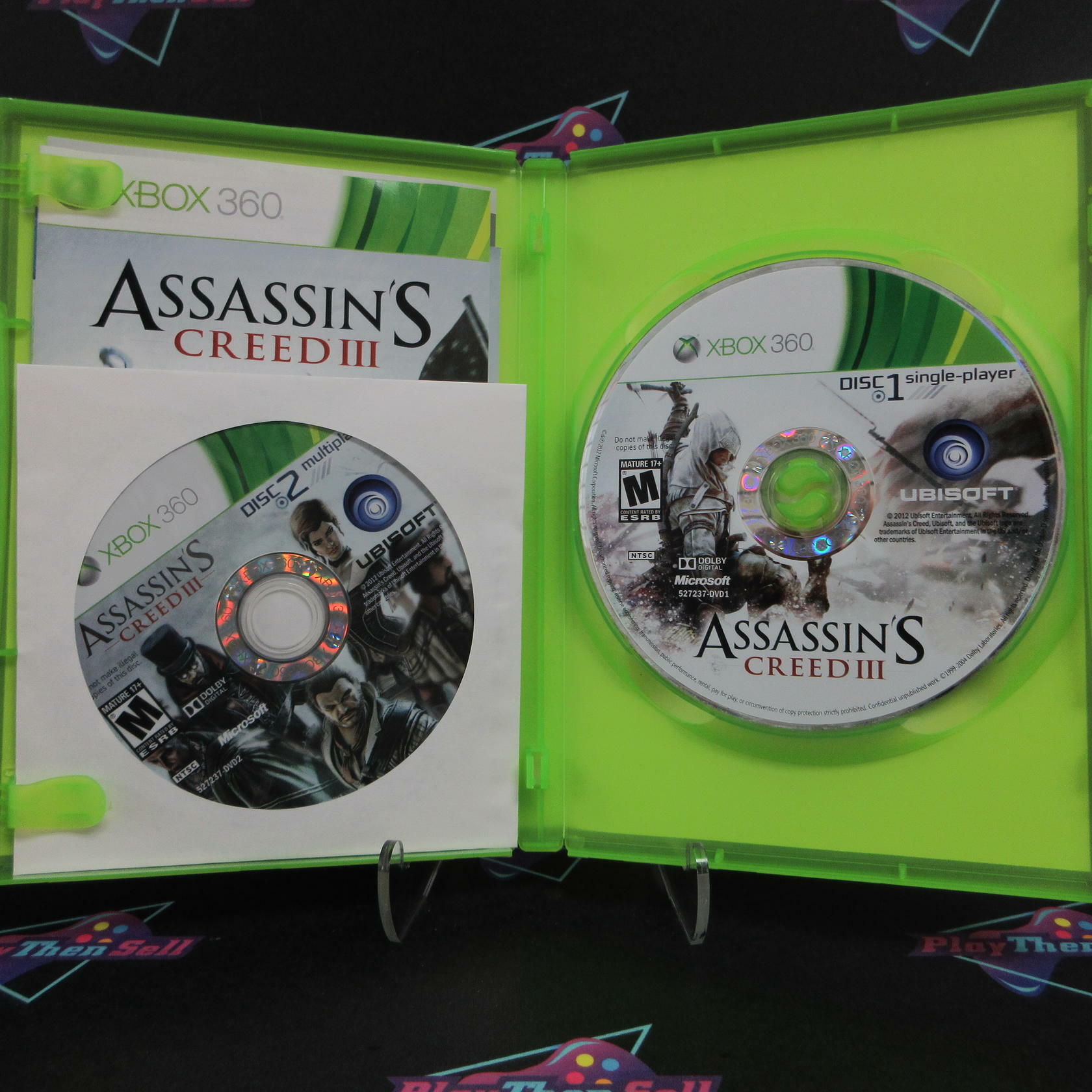 Assassin's Creed 3 GameStop Edition Xbox 360 - Like New