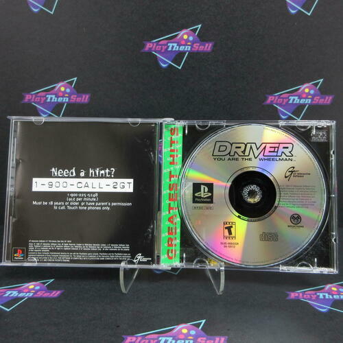 Driver PS1 PlayStation 1 Greatest Hits - Like New