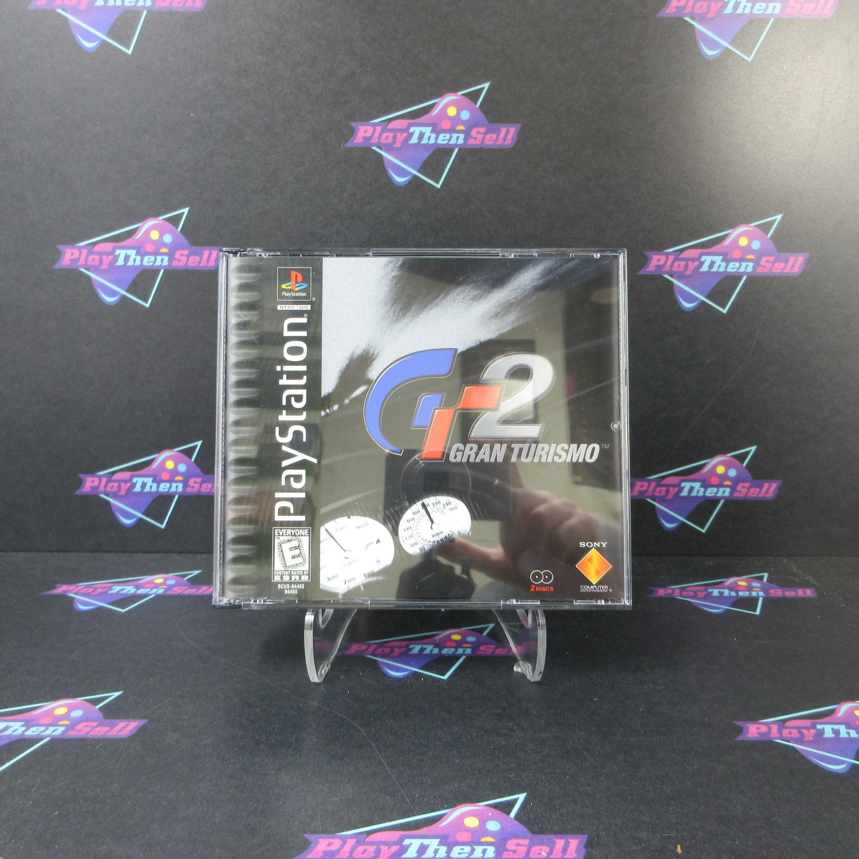 Gran Turismo 2 PS1 PlayStation 1 MD Complete CIB - Very Good