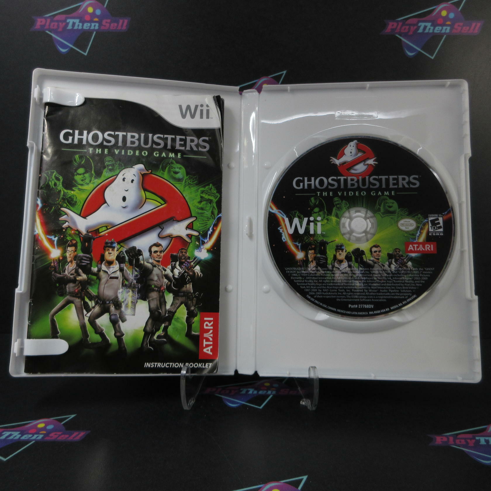 Ghostbusters The Video Game Nintendo Wii MD Complete CIB - Very Good