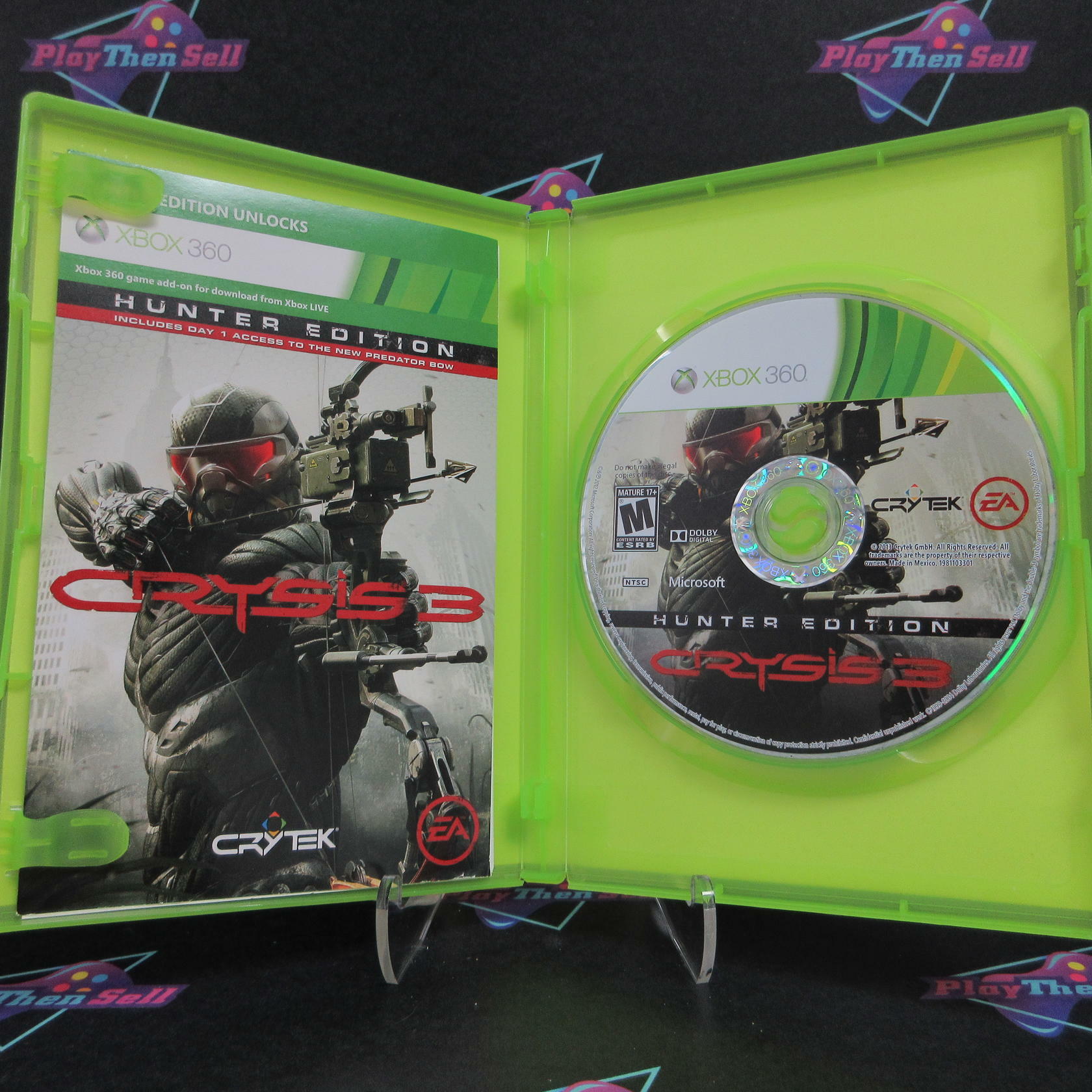 Crysis 3 Hunter Edition Xbox 360 AD Complete CIB - Very Good