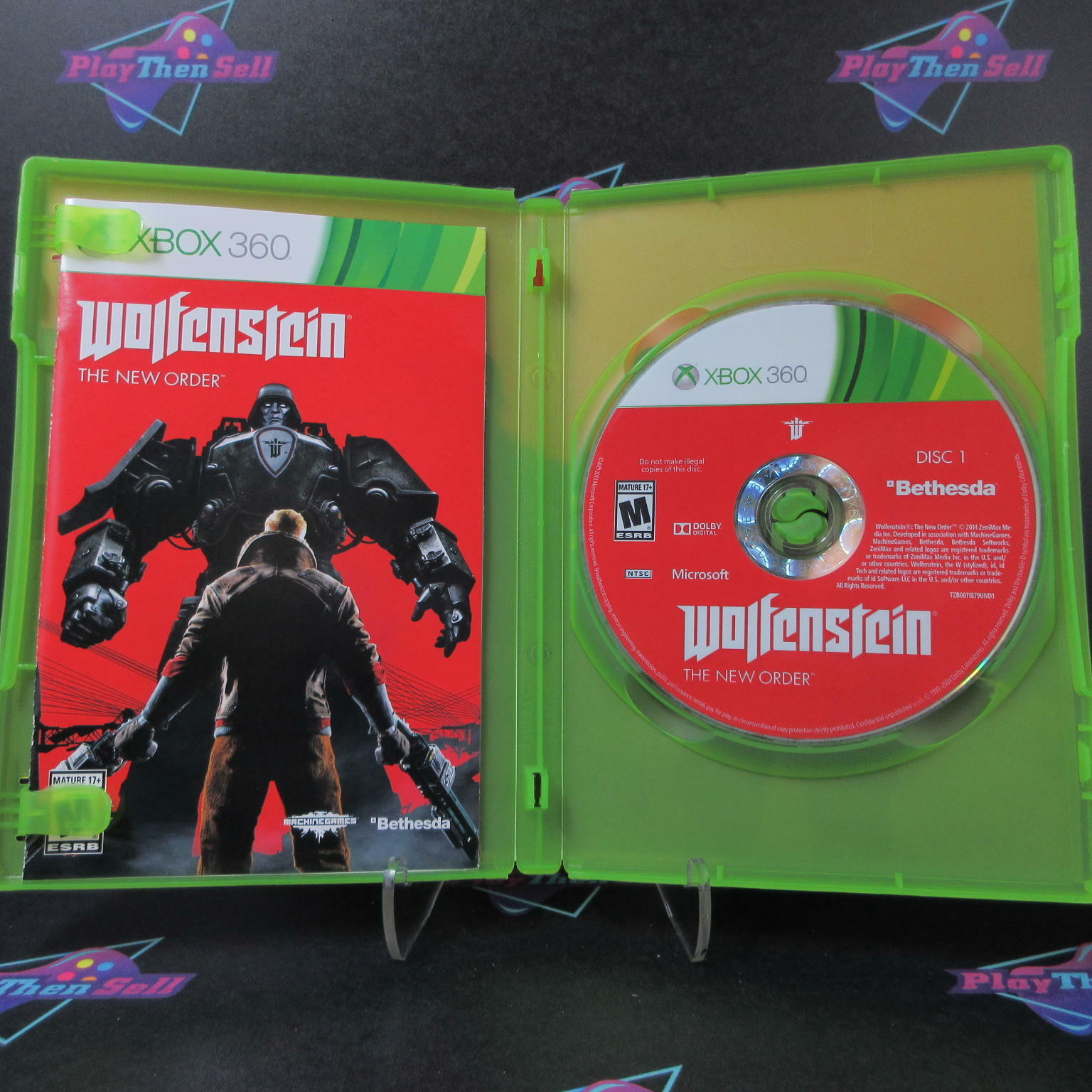Wolfenstein The New Order Xbox 360 - Like New