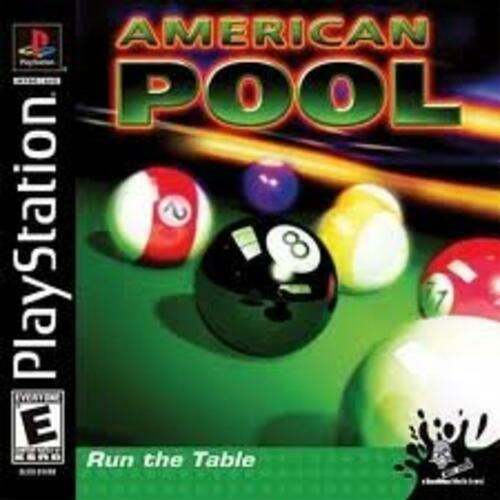 American Pool PS1 PlayStation 1 + Reg Card - Like New