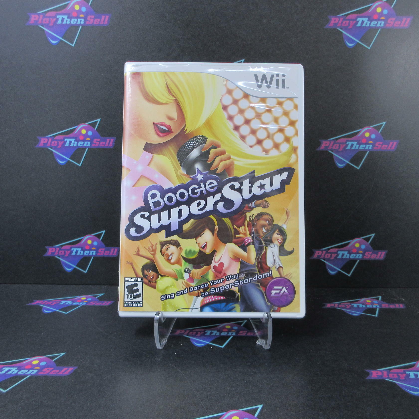 Boogie Superstar Nintendo Wii AD + Poster Complete CIB - Very Good