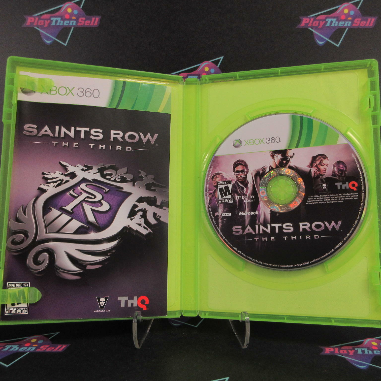 Saints Row The Third Xbox 360 AD Complete CIB - Very Good