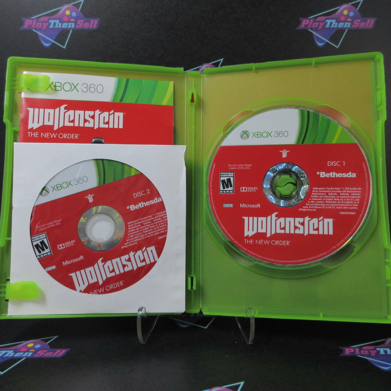 Wolfenstein The New Order Xbox 360 - Like New