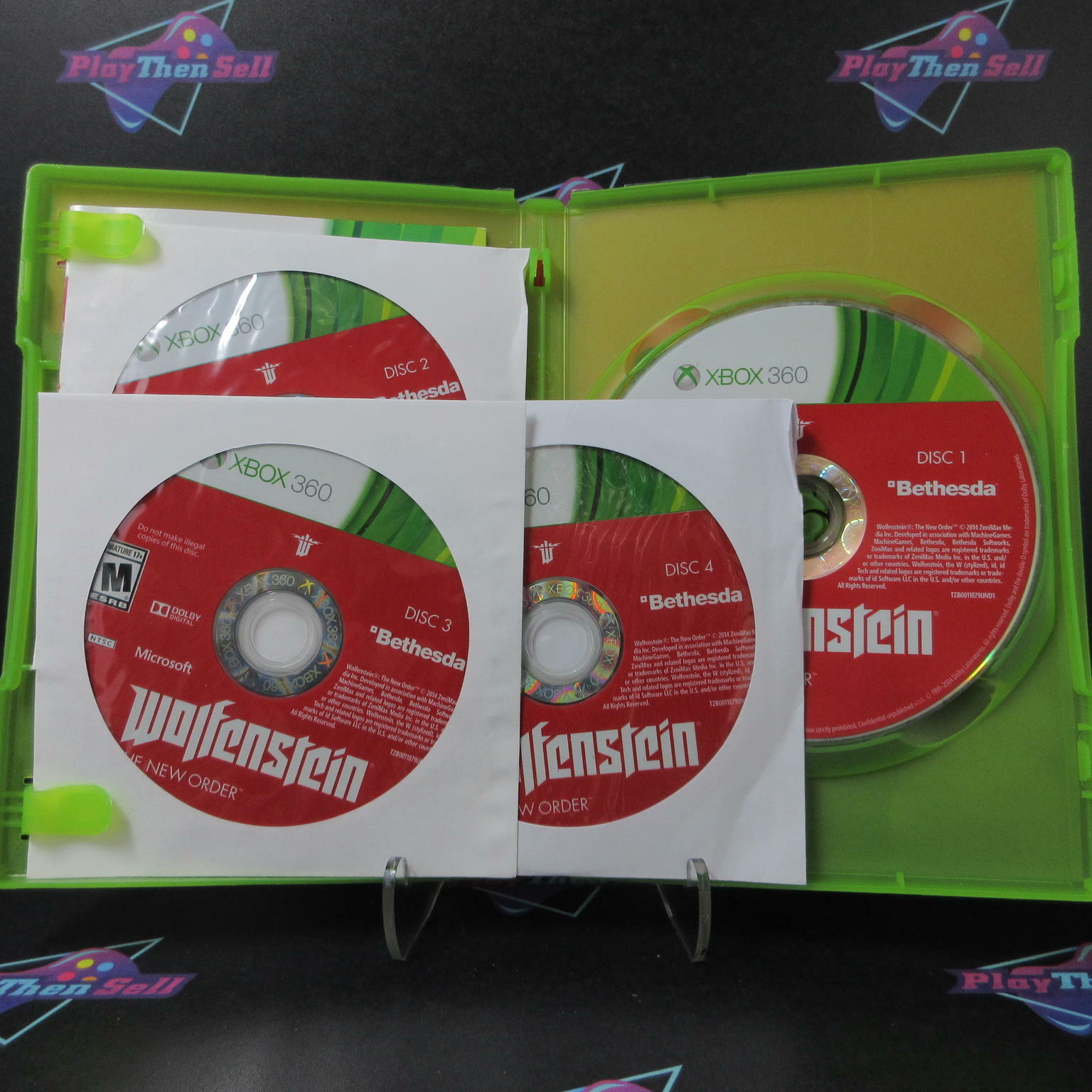 Wolfenstein The New Order Xbox 360 - Like New