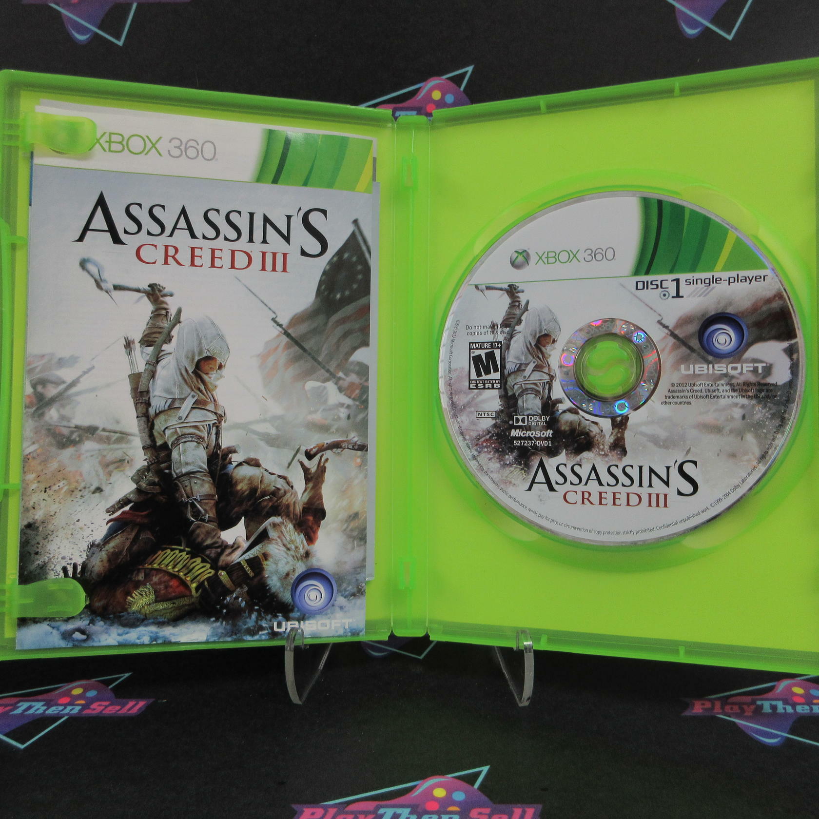 Assassin's Creed 3 GameStop Edition Xbox 360 - Like New