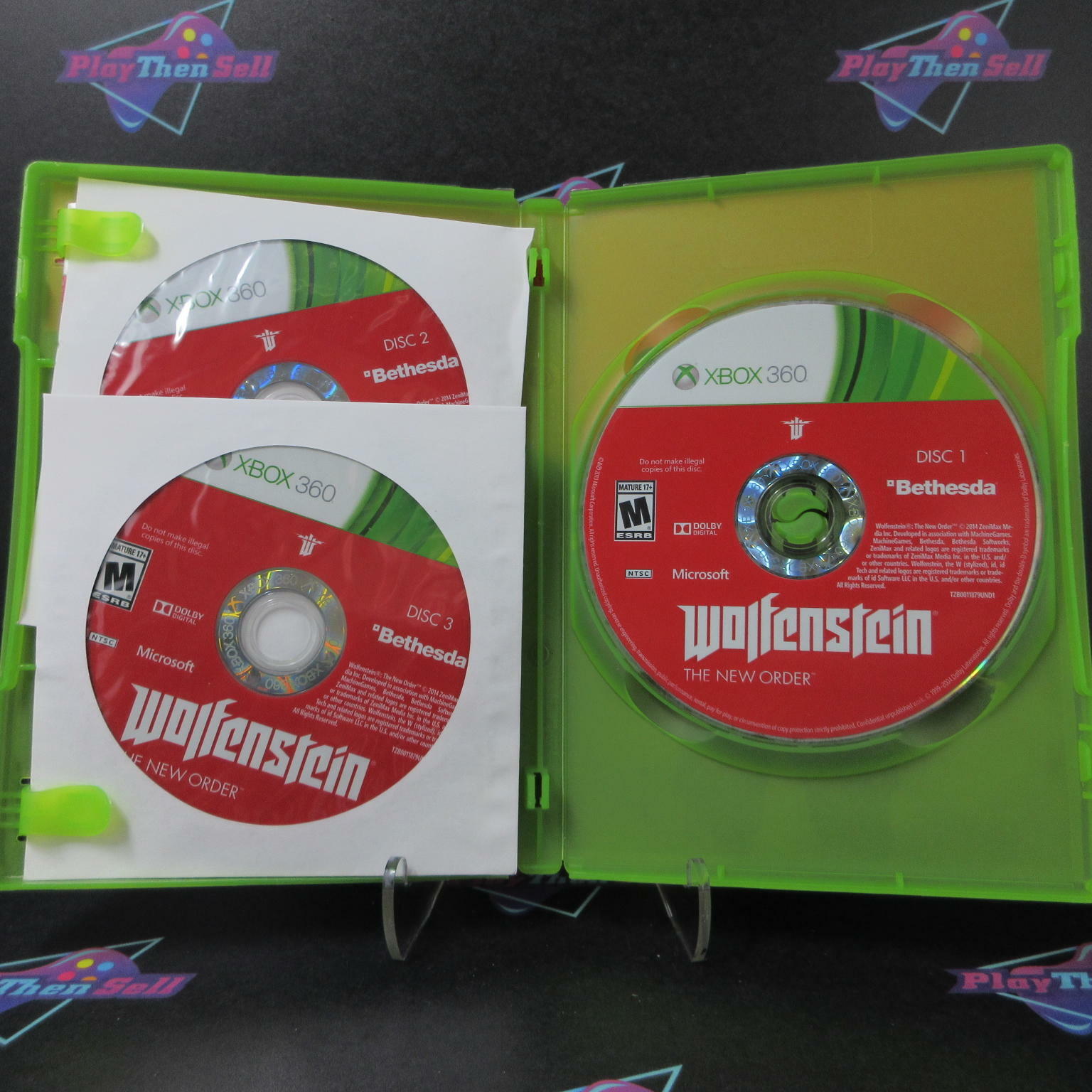 Wolfenstein The New Order Xbox 360 - Like New