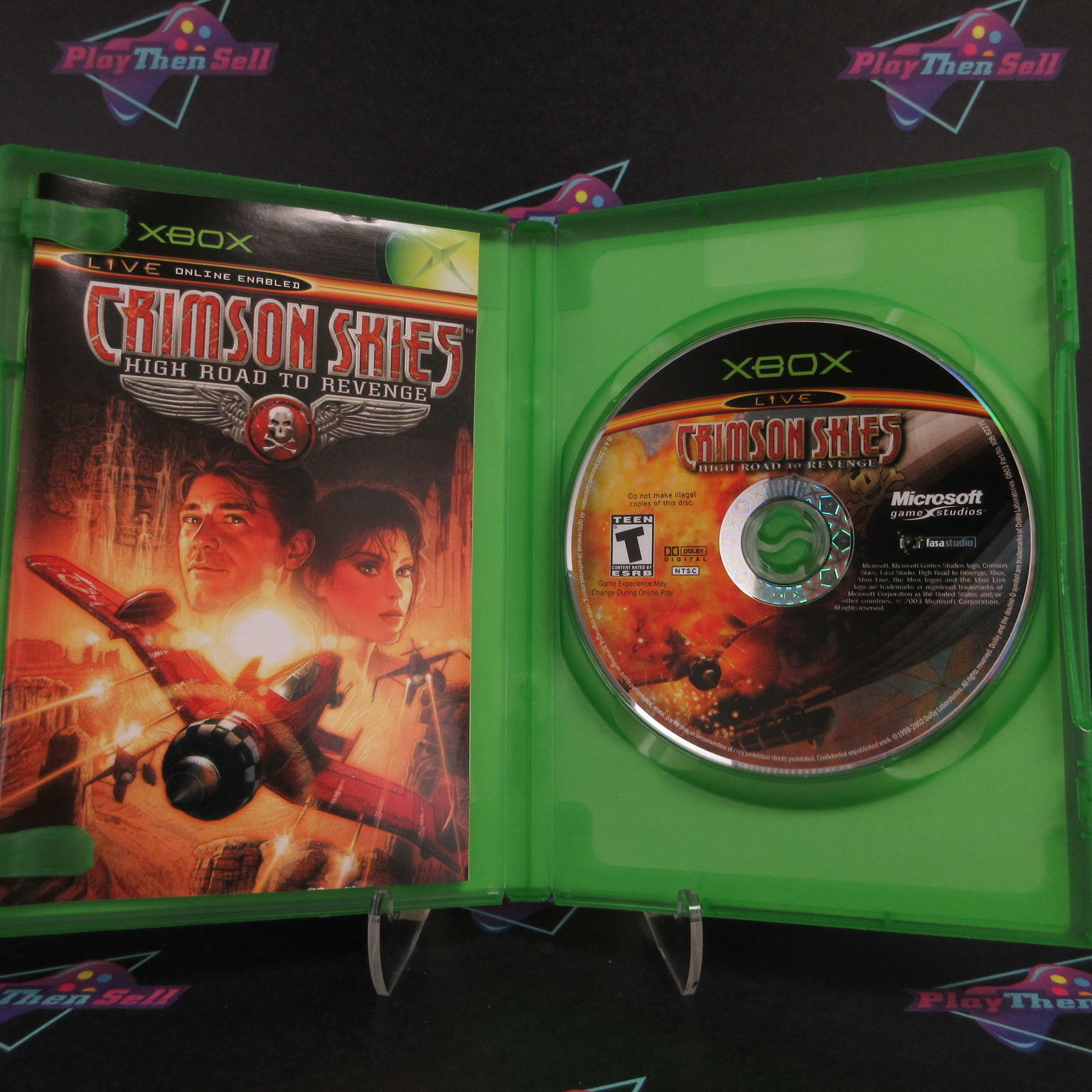 Crimson Skies High Road To Revenge Xbox - Like New