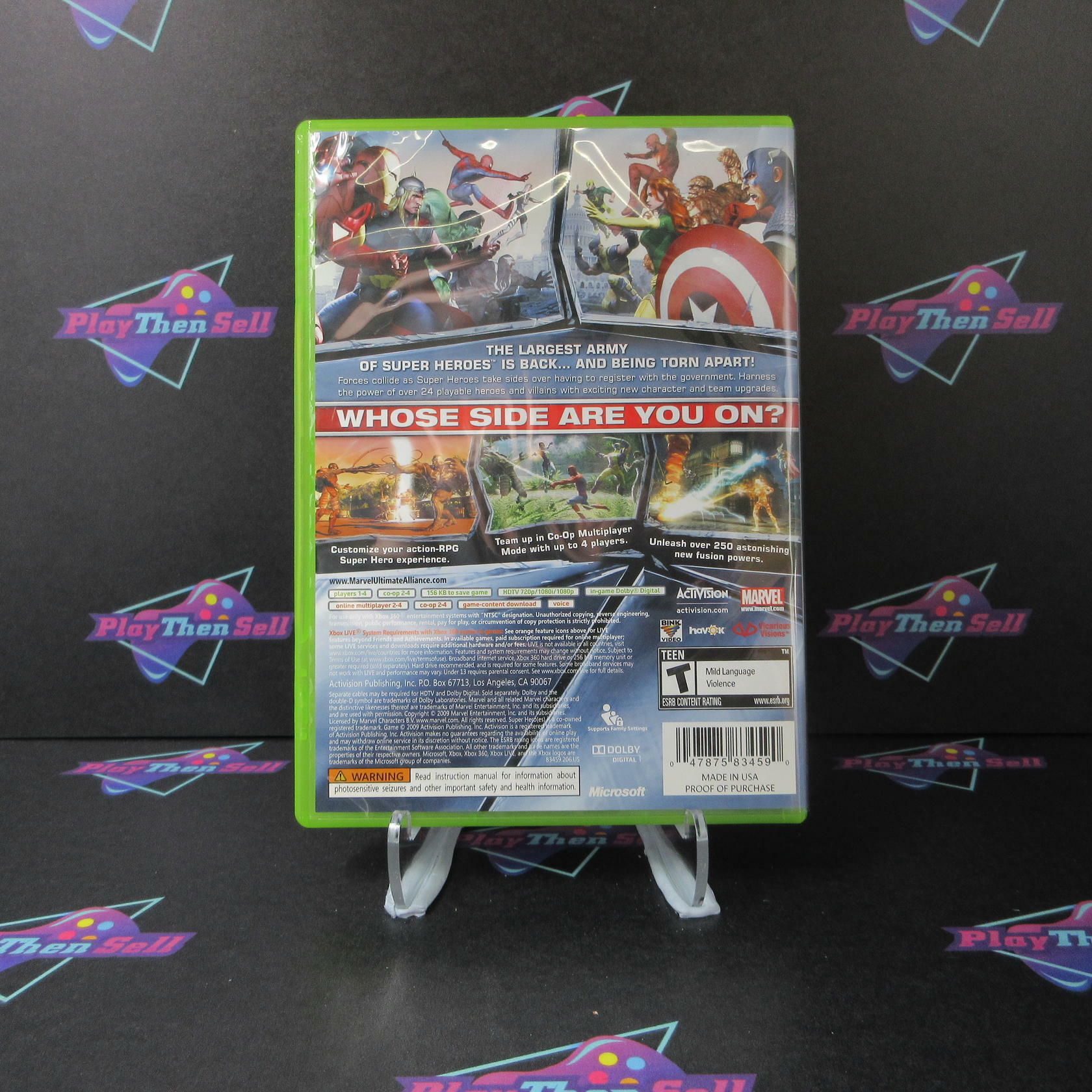 Marvel Ultimate Alliance 2 Xbox 360 - Like New