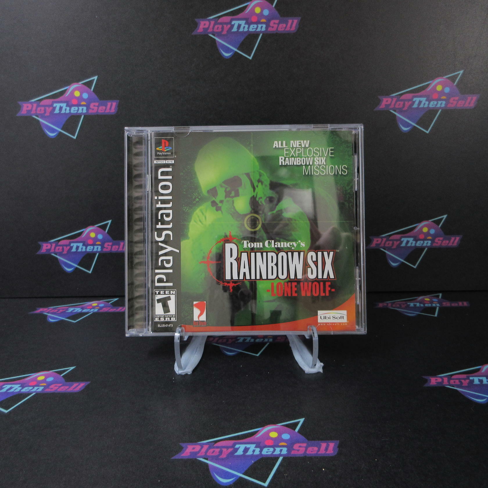 Rainbow Six Lone Wolf PS1 PlayStation 1 - Like New