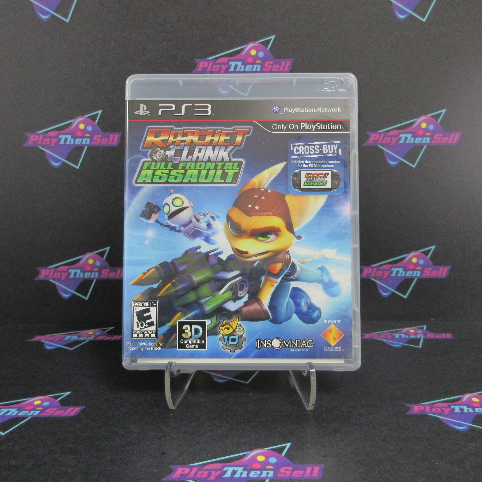 Ratchet & Clank Full Frontal Assault PS3 PlayStation 3 - Like New