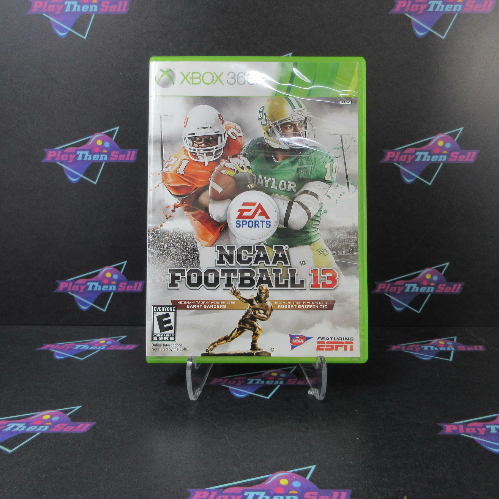 NCAA Football 13 Xbox 360 MD Complete CIB - Very Good