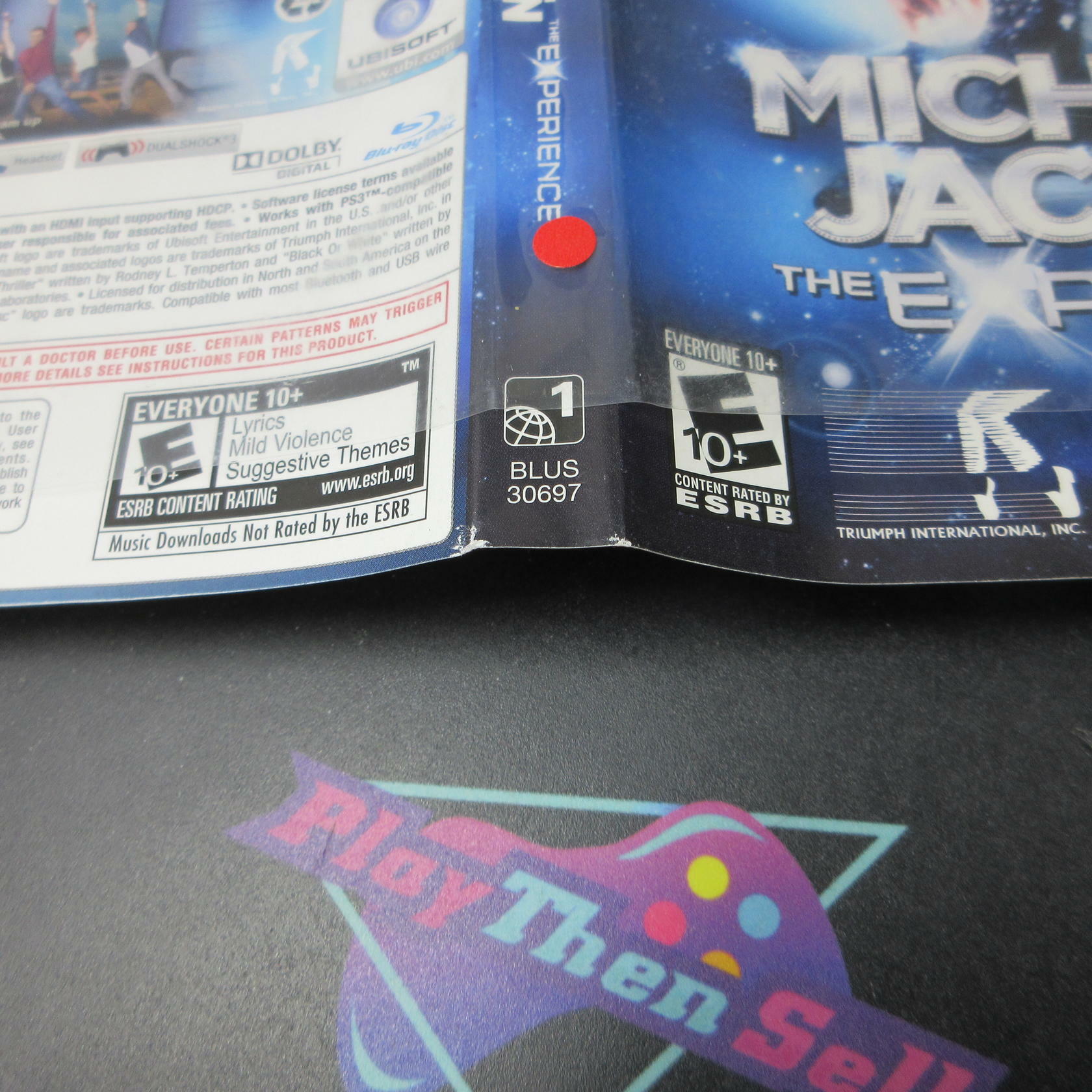 Michael Jackson The Experience PS3 Playstation 3 AD/NM - Very Good