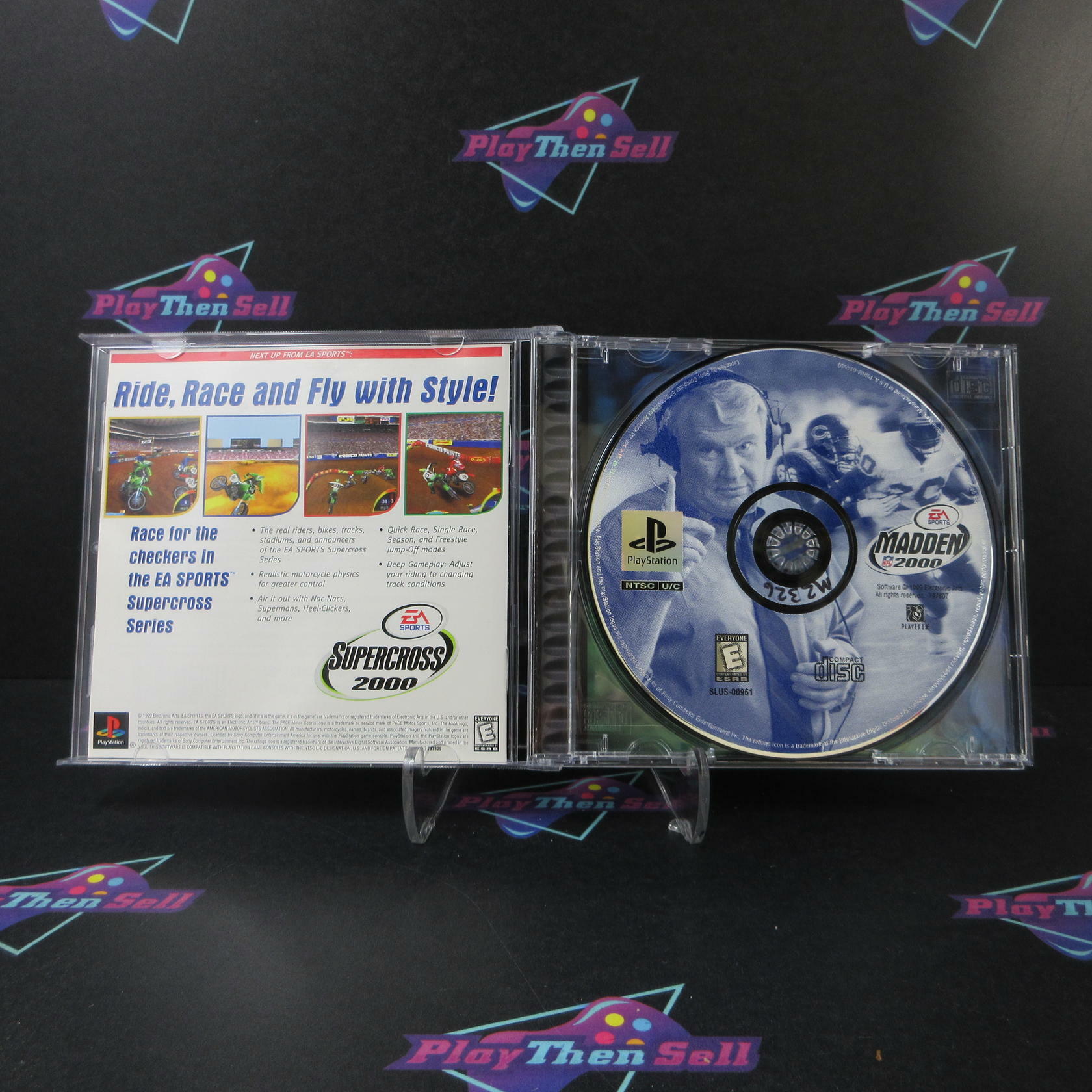 Madden NFL 2000 PS1 PlayStation 1 DD Complete CIB - Very Good