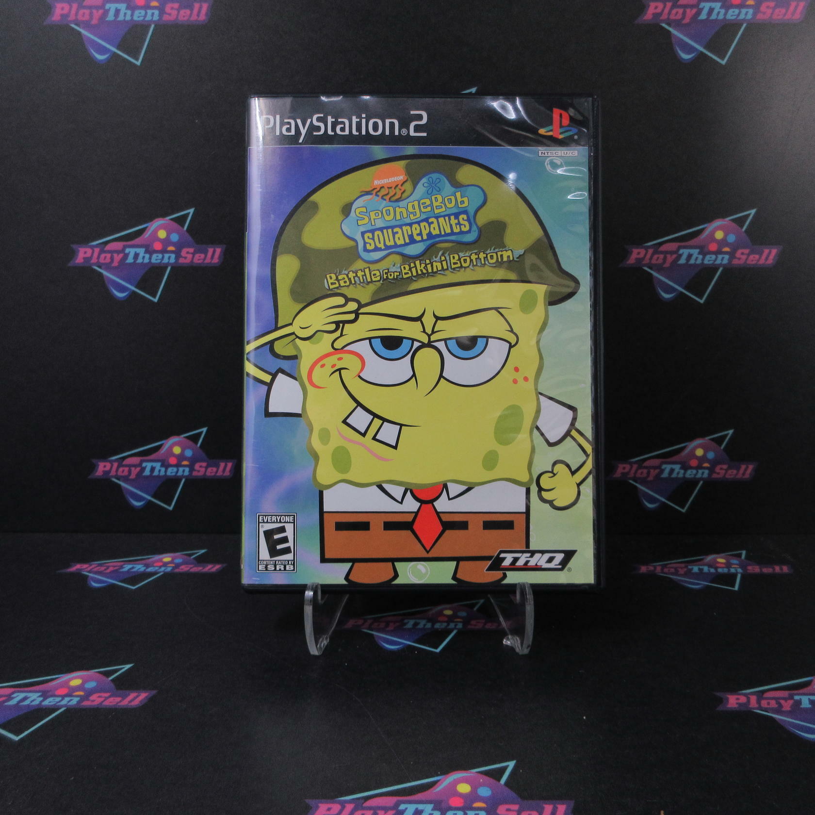 SpongeBob SquarePants Battle for Bikini Bottom PS2 PlayStation 2 MD Complete CIB - Very Good