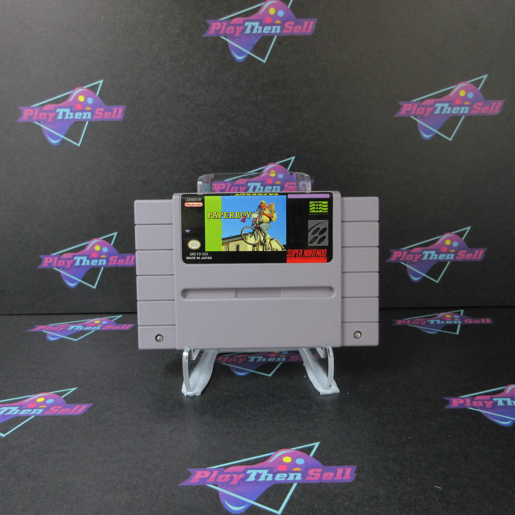 Paperboy 2 Super Nintendo SNES Cartridge Only Authentic / Tested - Very Good