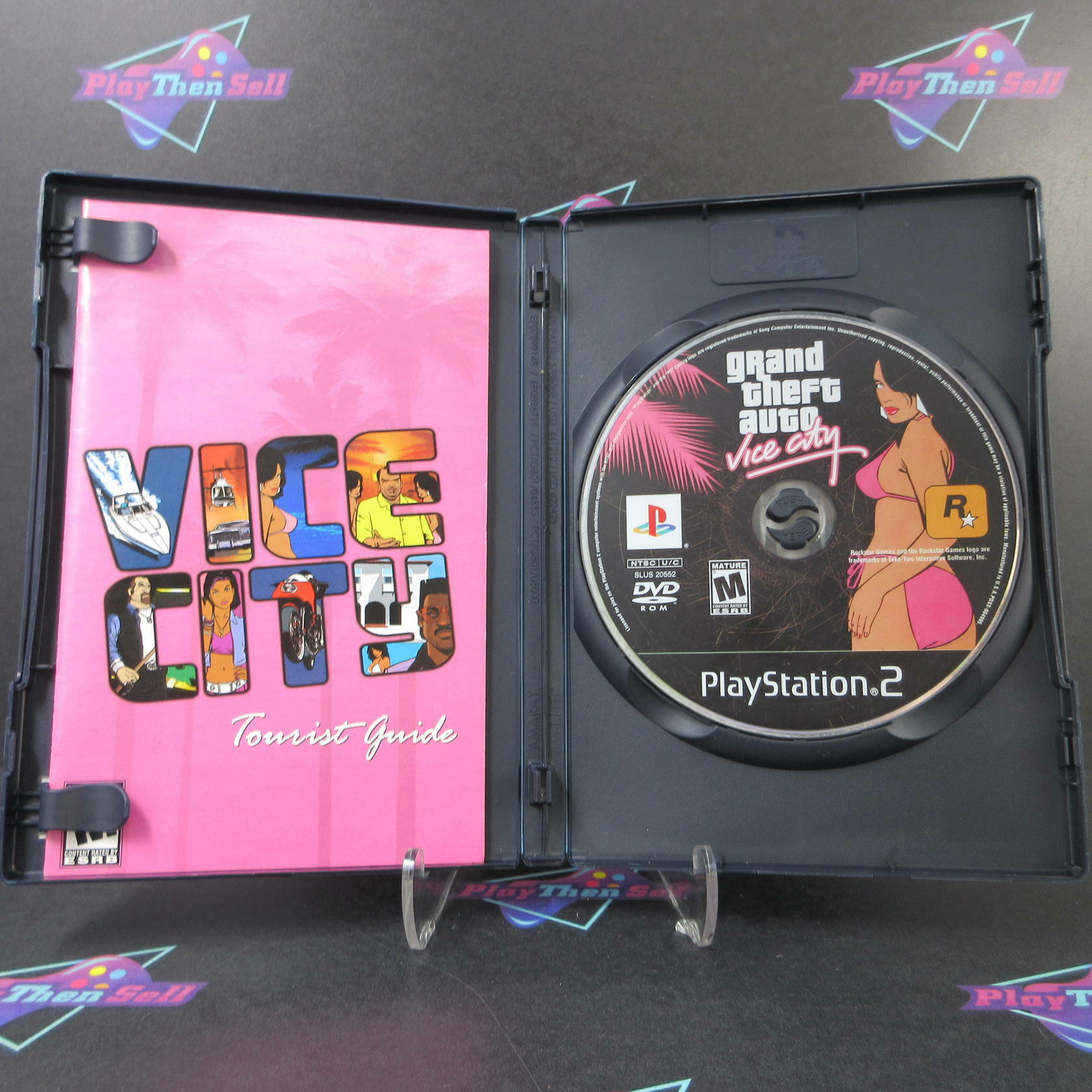 Grand Theft Auto Double Pack GH PS2 PlayStation 2 AD Complete CIB - Very Good