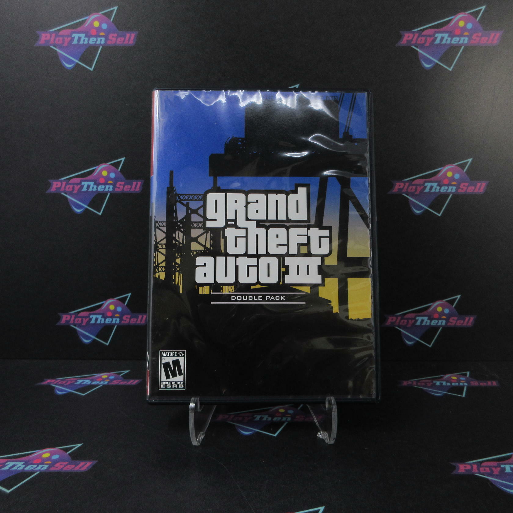 Grand Theft Auto Double Pack GH PS2 PlayStation 2 AD Complete CIB - Very Good