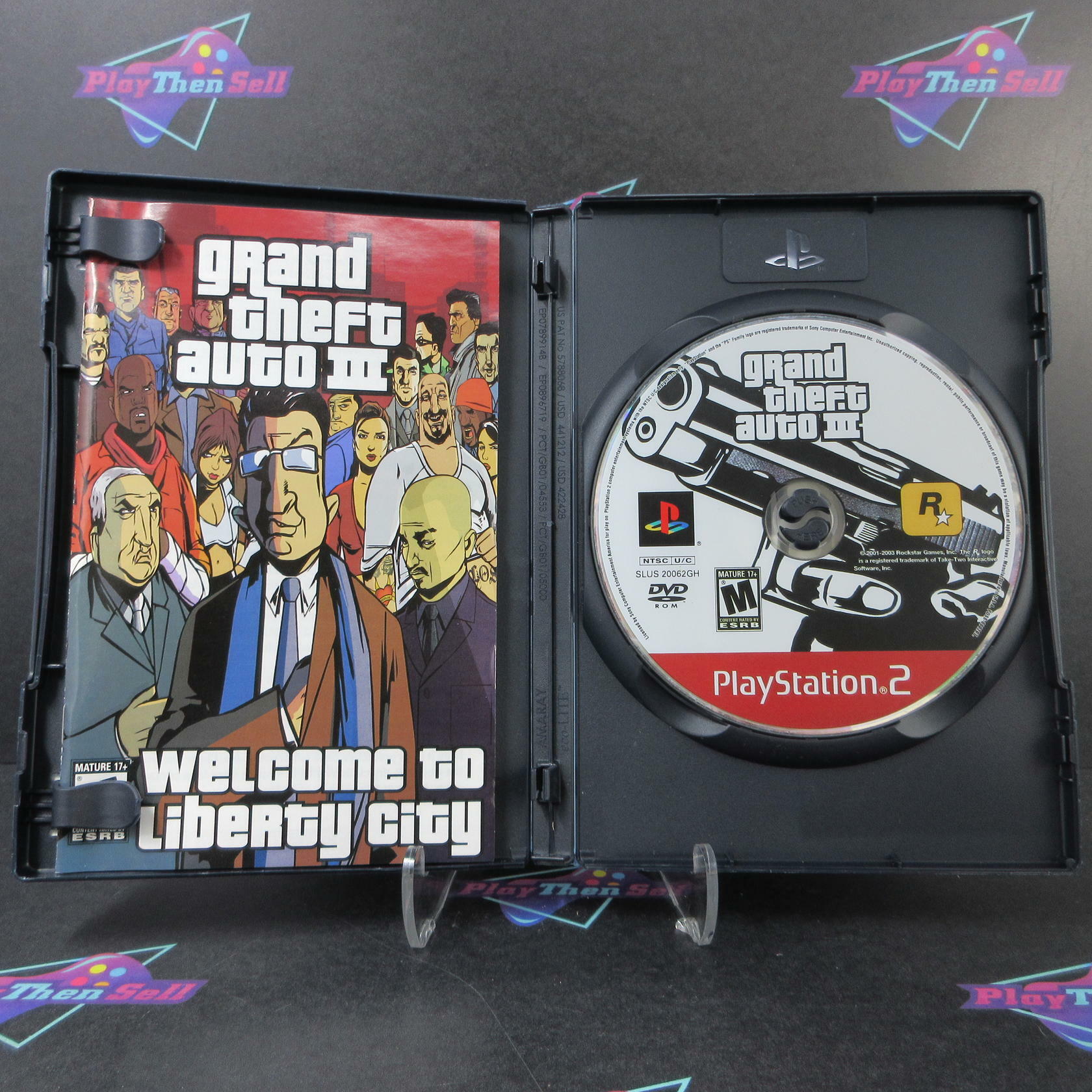 Grand Theft Auto Double Pack GH PS2 PlayStation 2 AD Complete CIB - Very Good