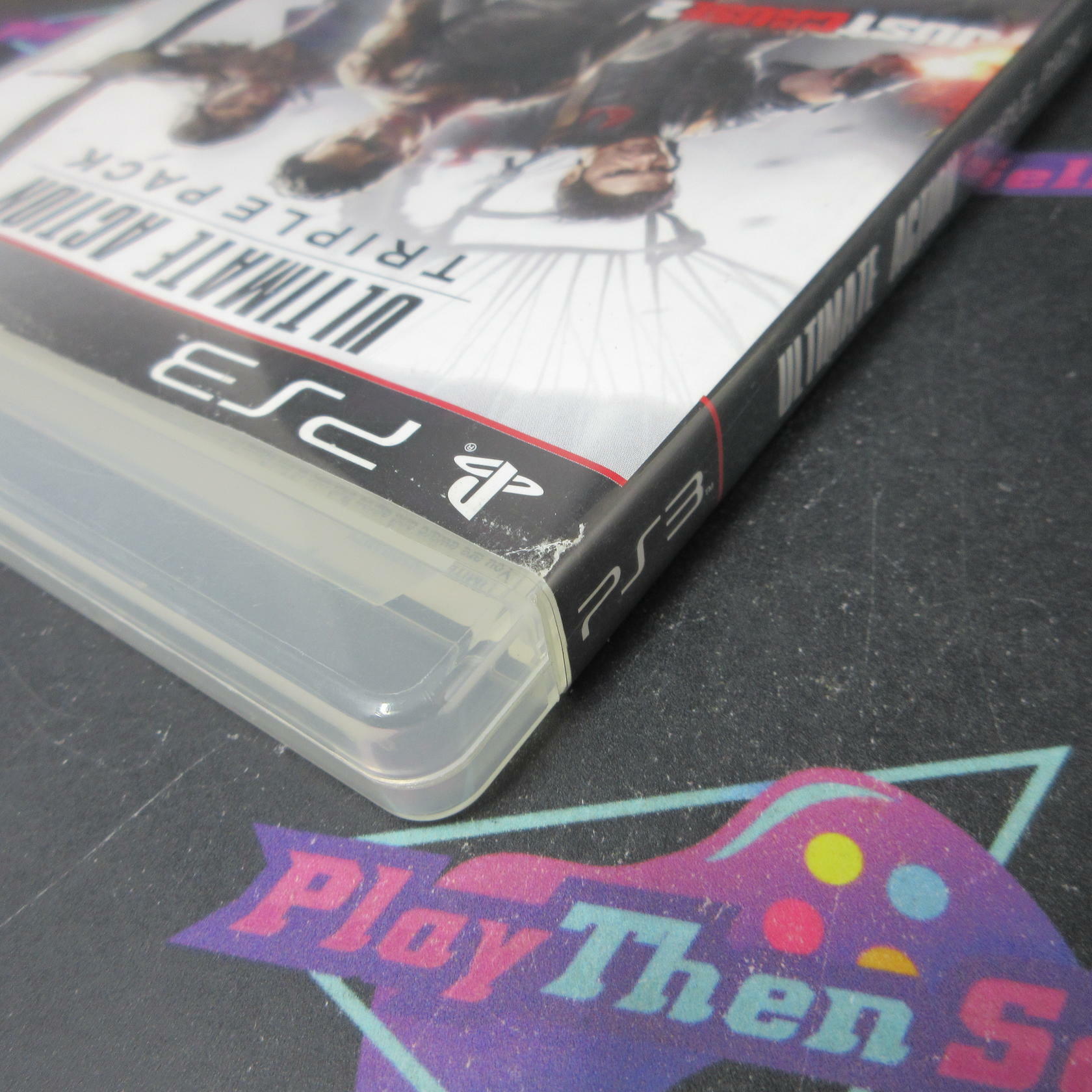 Ultimate Action Triple Pack PS3 PlayStation 3 AD Complete CIB - Very Good