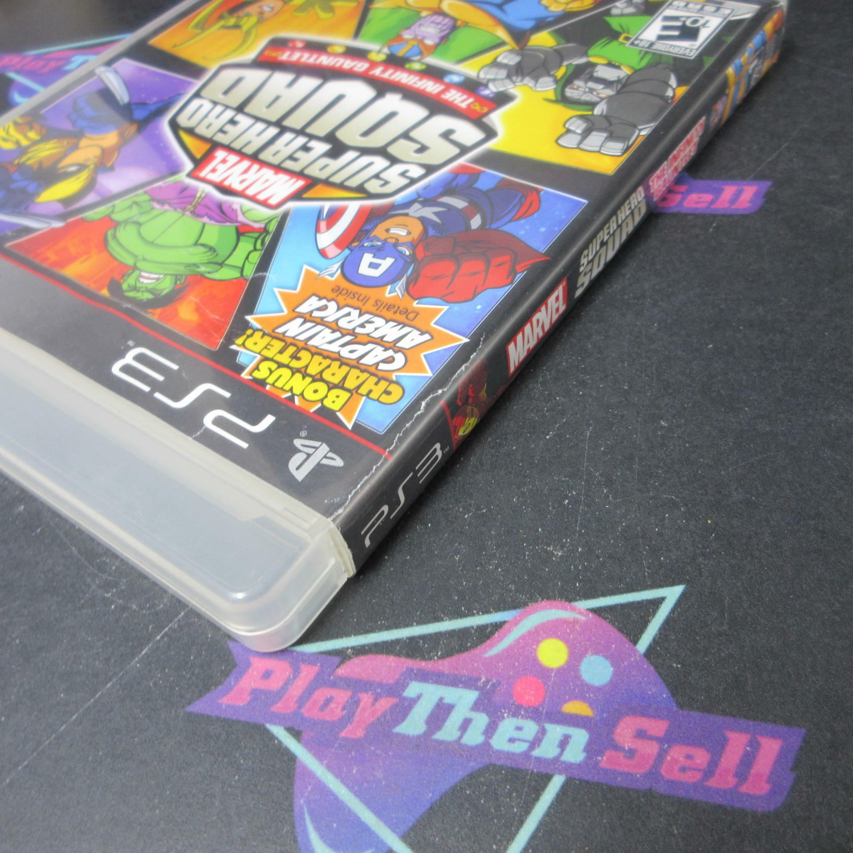 Marvel Super Hero Squad The Infinity Gauntlet PS3 PlayStation 3 AD/NM - Very Good